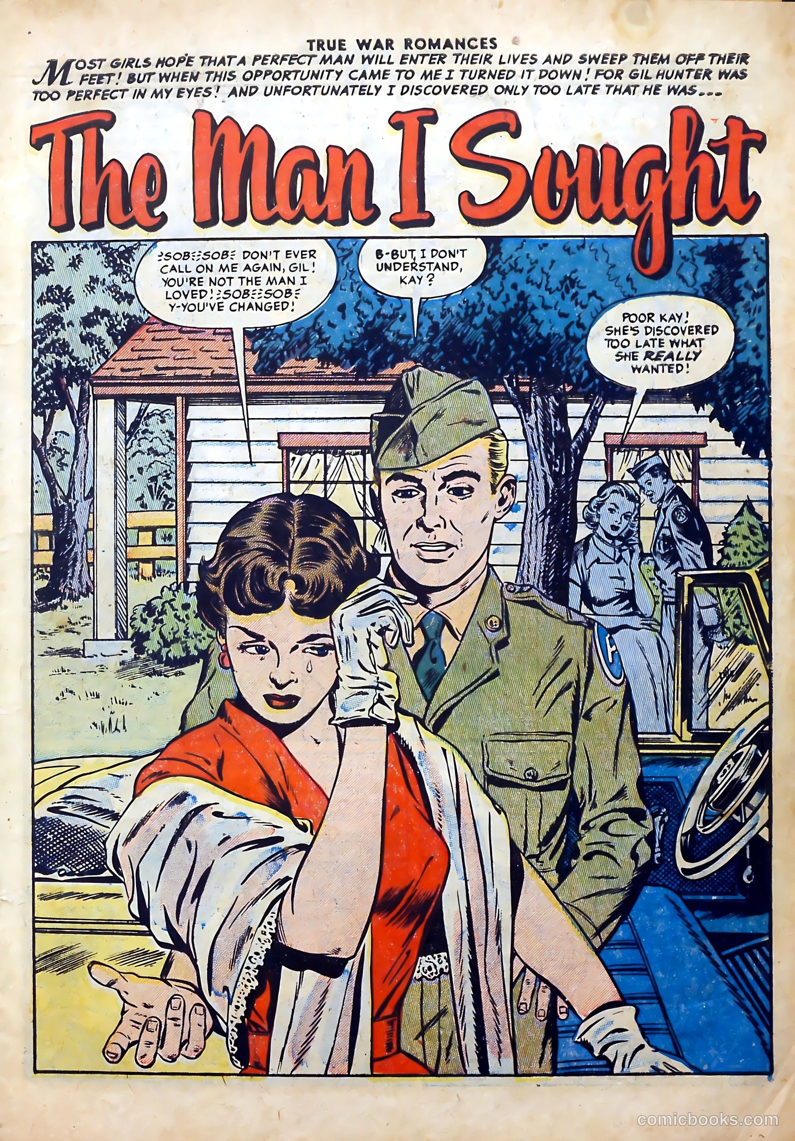 True War Romances #18 (1954) — page 3 of 36