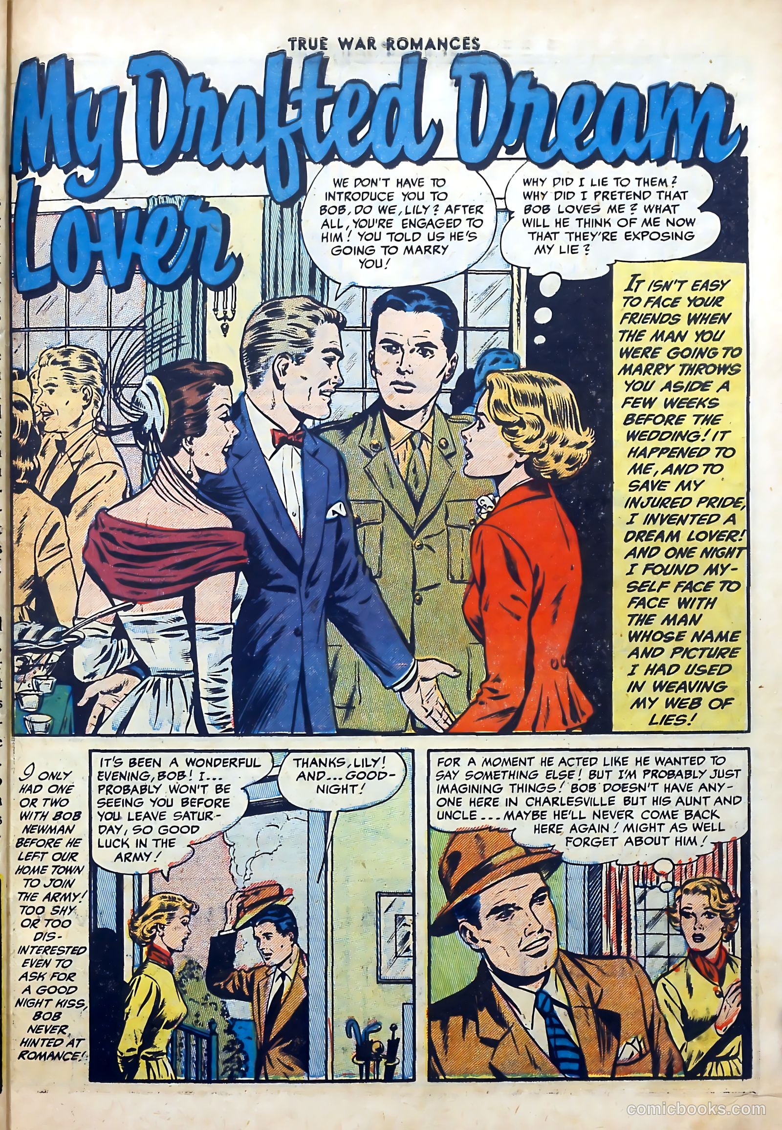 True War Romances #18 (1954) — page 27 of 36