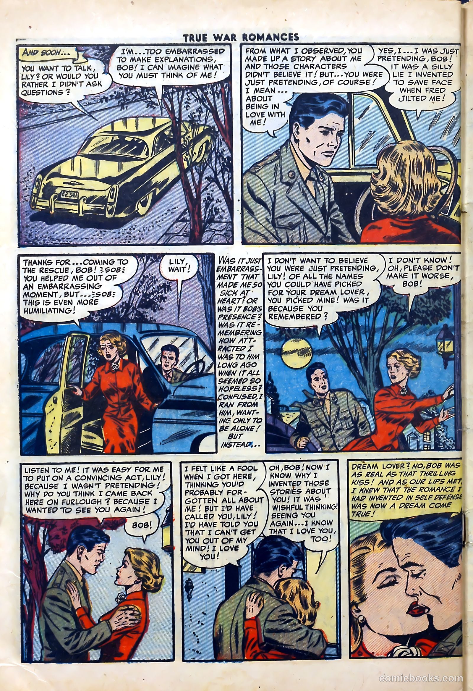 True War Romances #18 (1954) — page 32 of 36