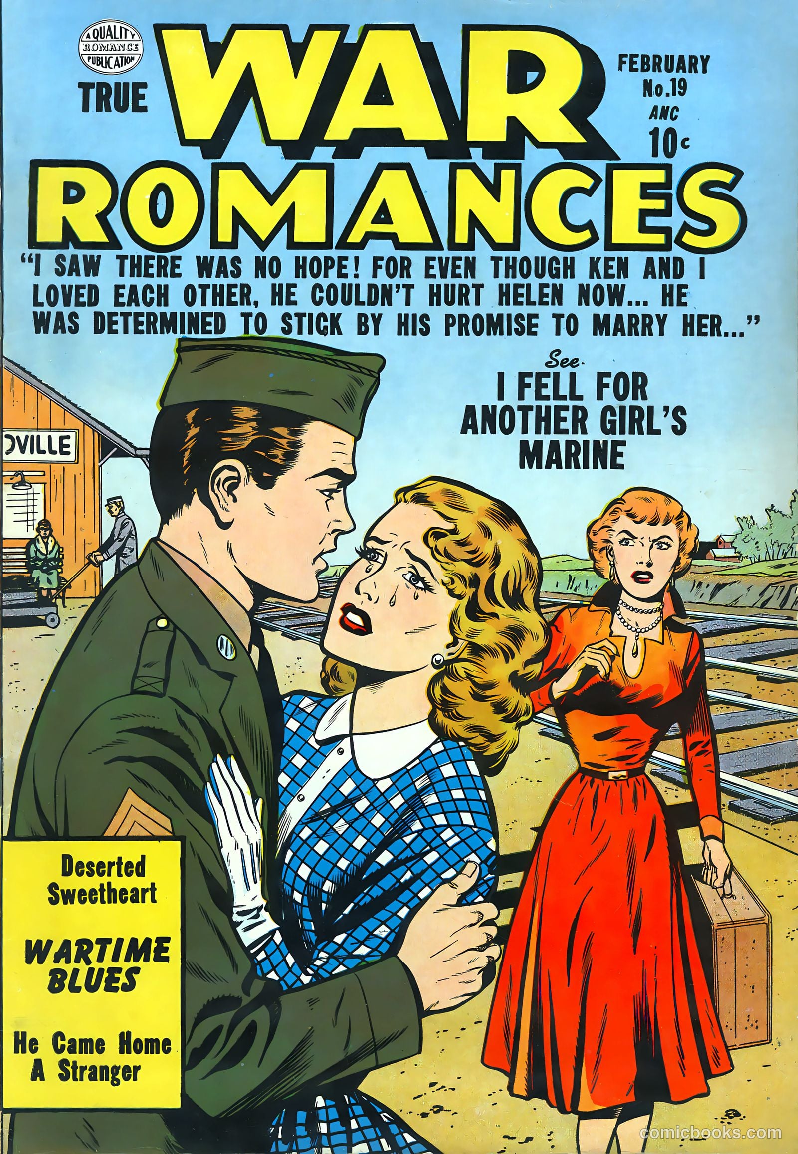 True War Romances #19 (1955) — page 1 of 37