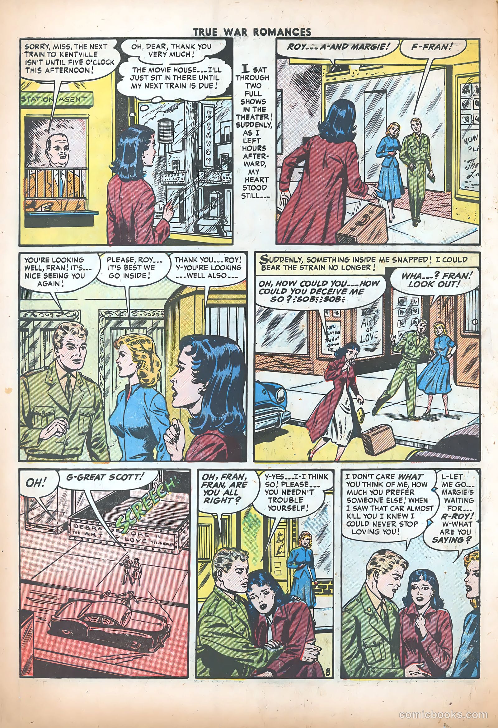 True War Romances #19 (1955) — page 10 of 37