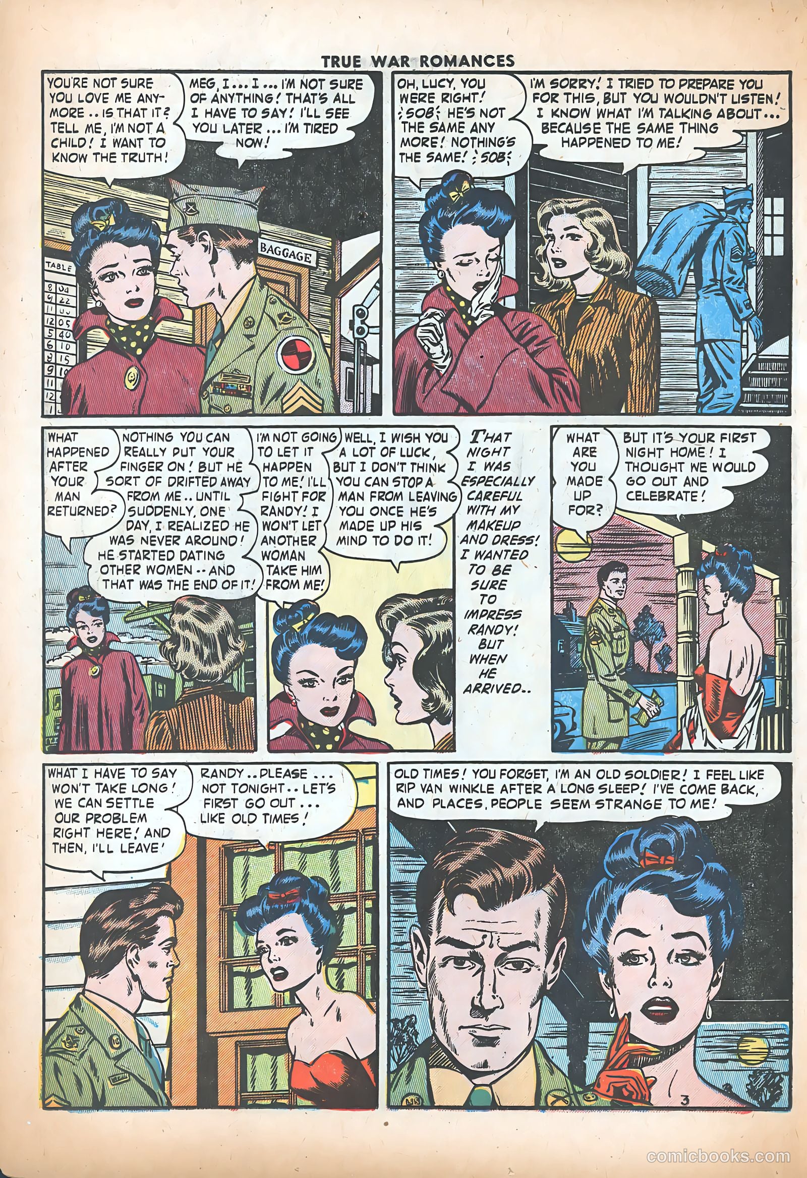 True War Romances #19 (1955) — page 20 of 37