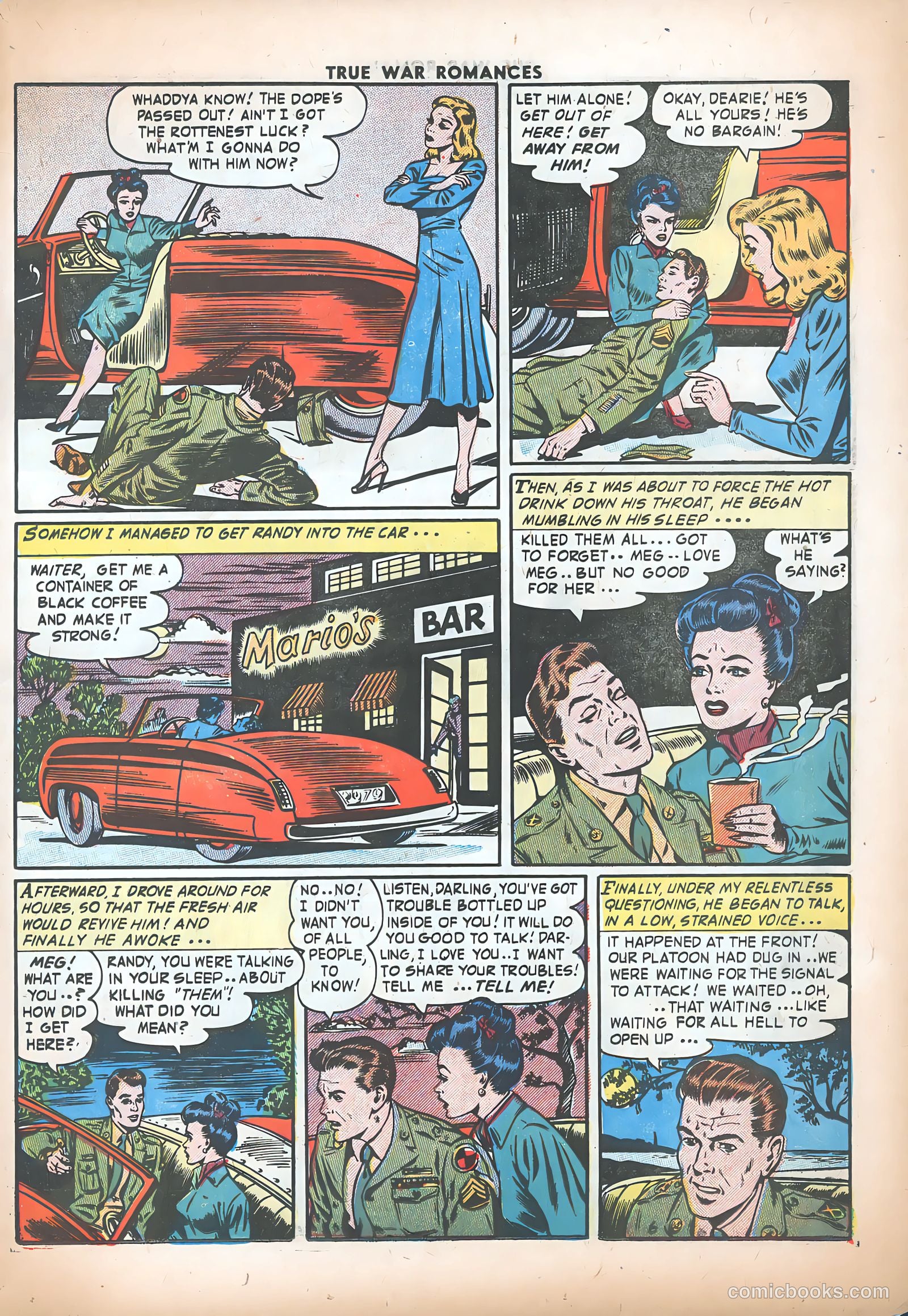 True War Romances #19 (1955) — page 23 of 37