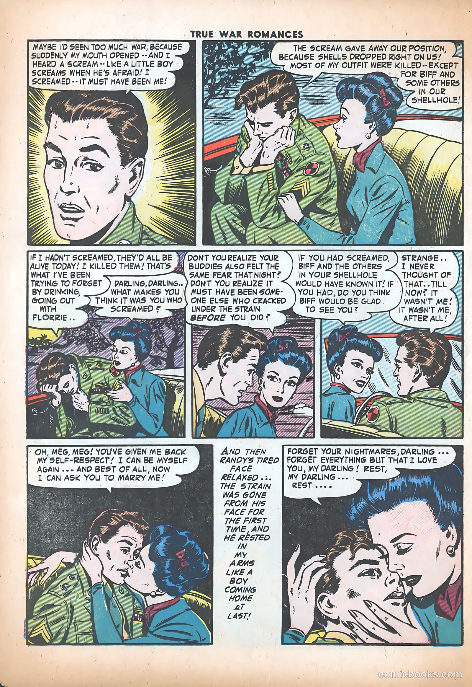 True War Romances #19 (1955) — page 24 of 37