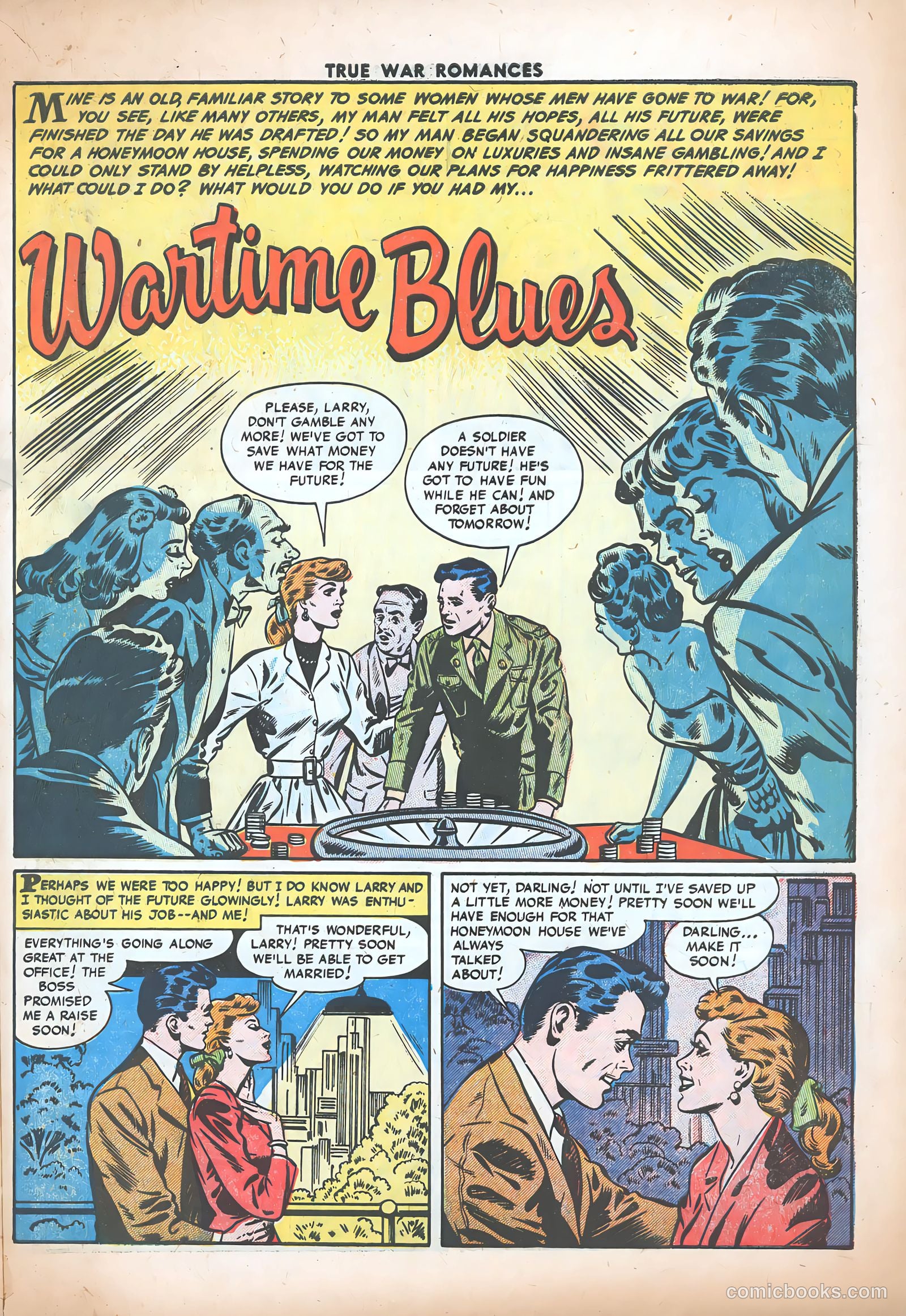 True War Romances #19 (1955) — page 27 of 37