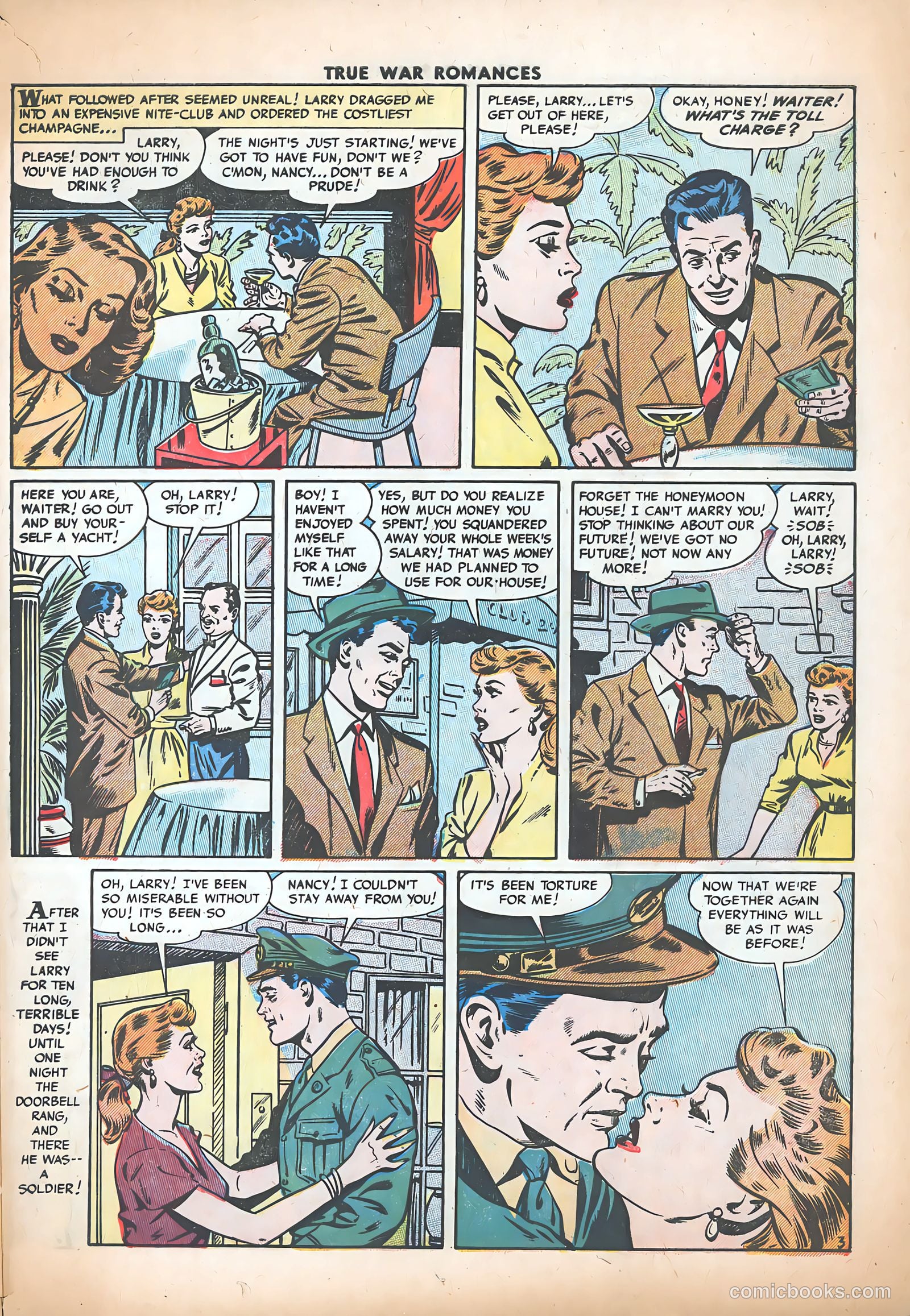 True War Romances #19 (1955) — page 29 of 37