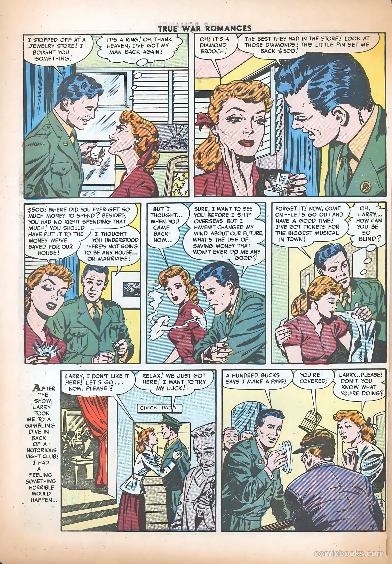 True War Romances #19 (1955) — page 30 of 37