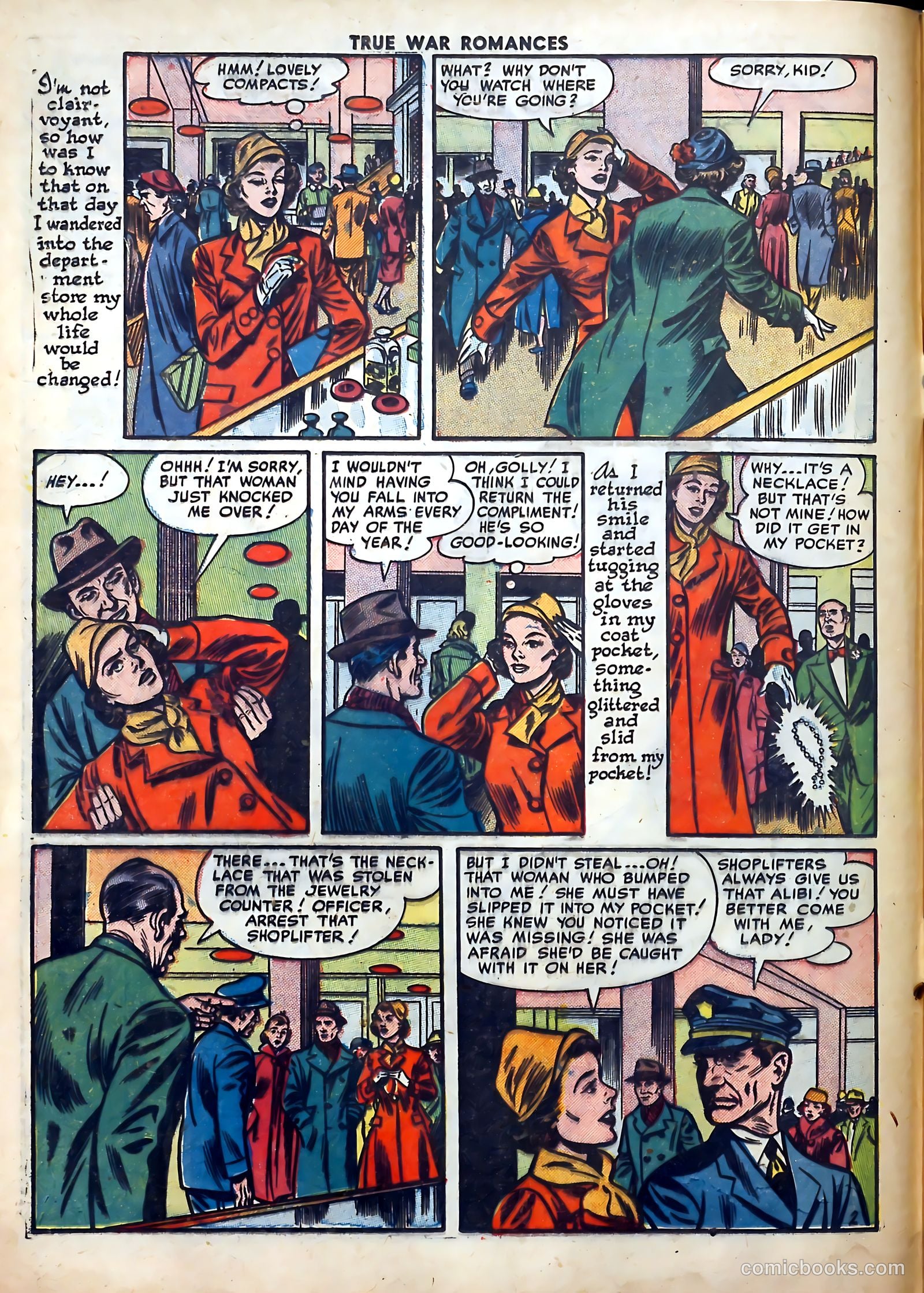 True War Romances #2 (1952) — page 4 of 36
