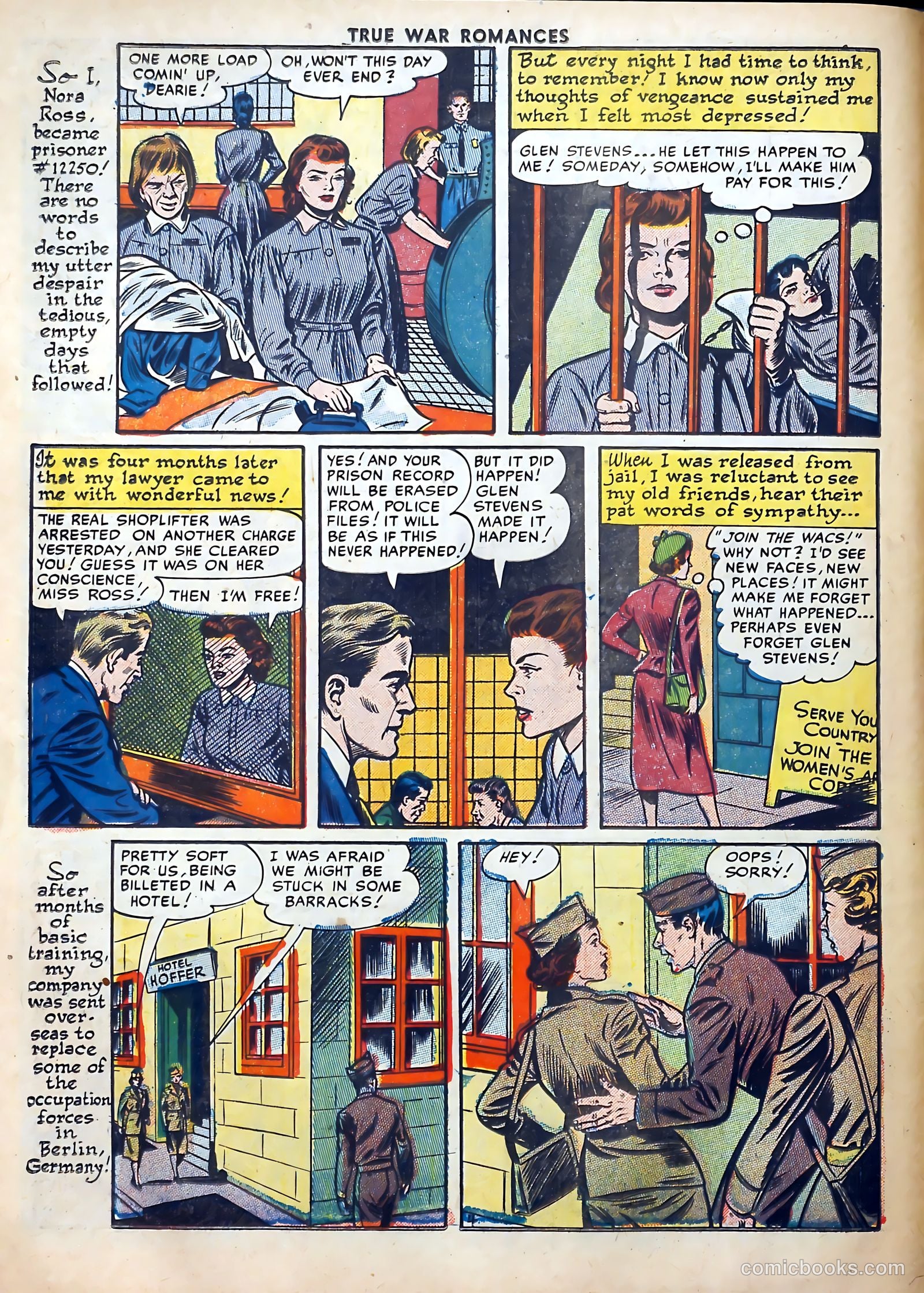 True War Romances #2 (1952) — page 6 of 36