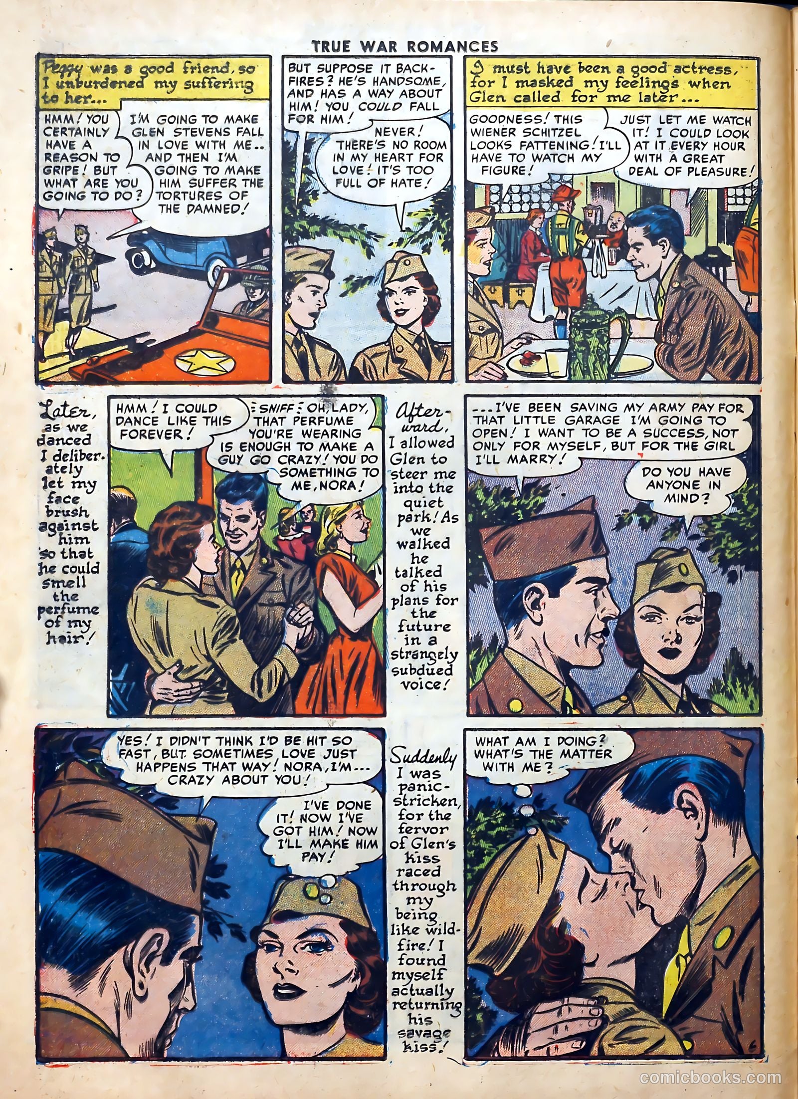 True War Romances #2 (1952) — page 8 of 36