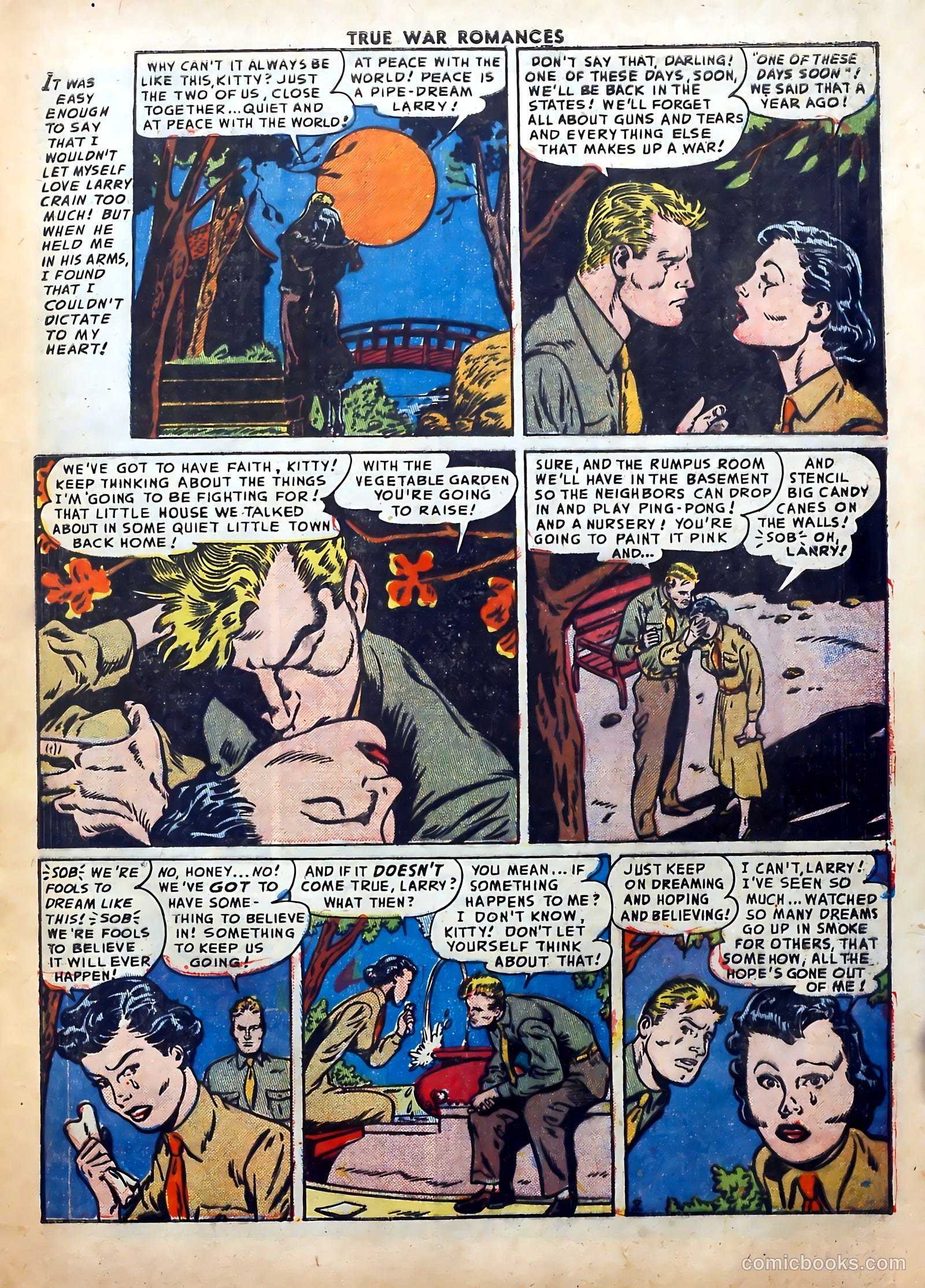 True War Romances #2 (1952) — page 13 of 36