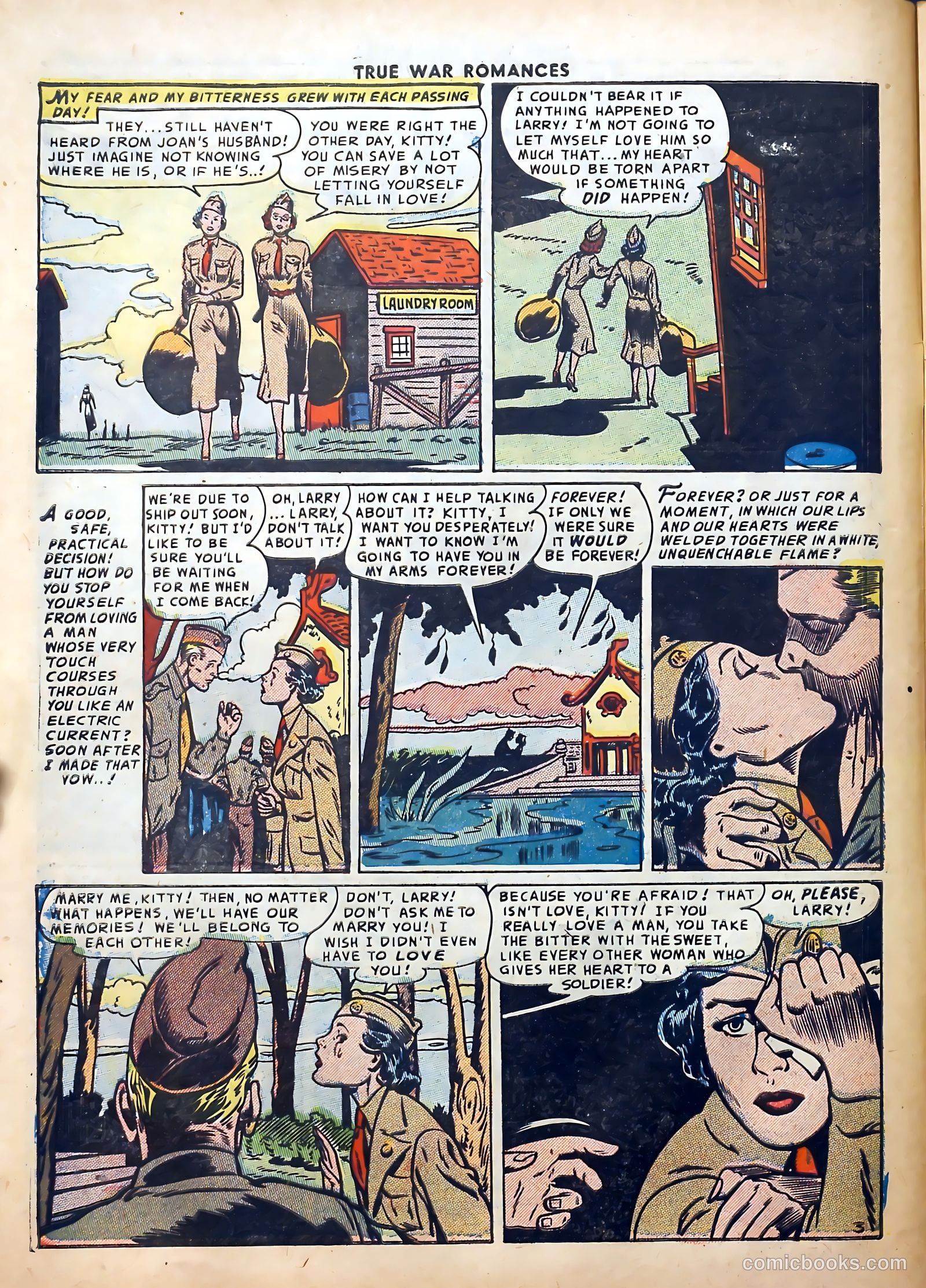 True War Romances #2 (1952) — page 14 of 36