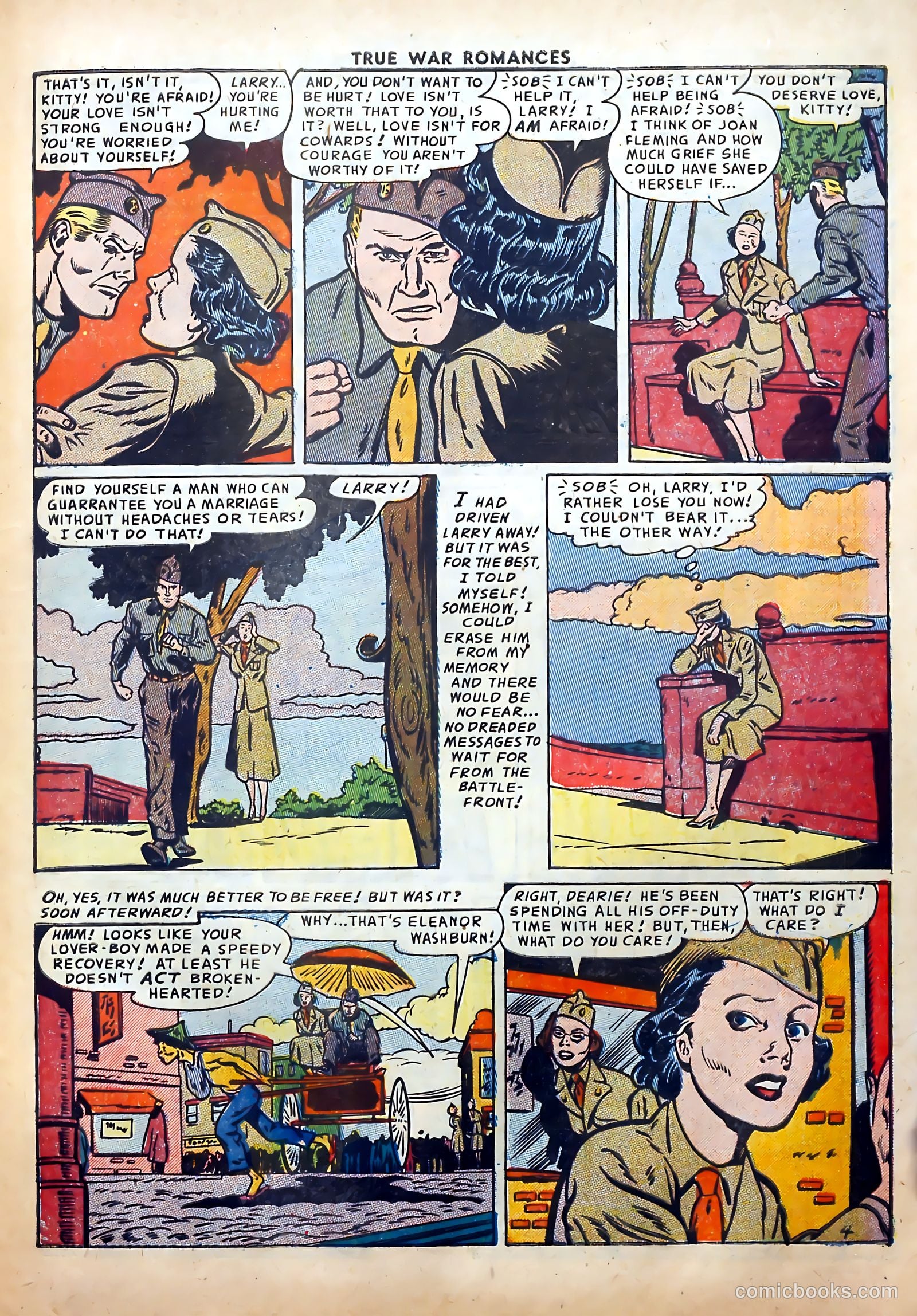 True War Romances #2 (1952) — page 15 of 36