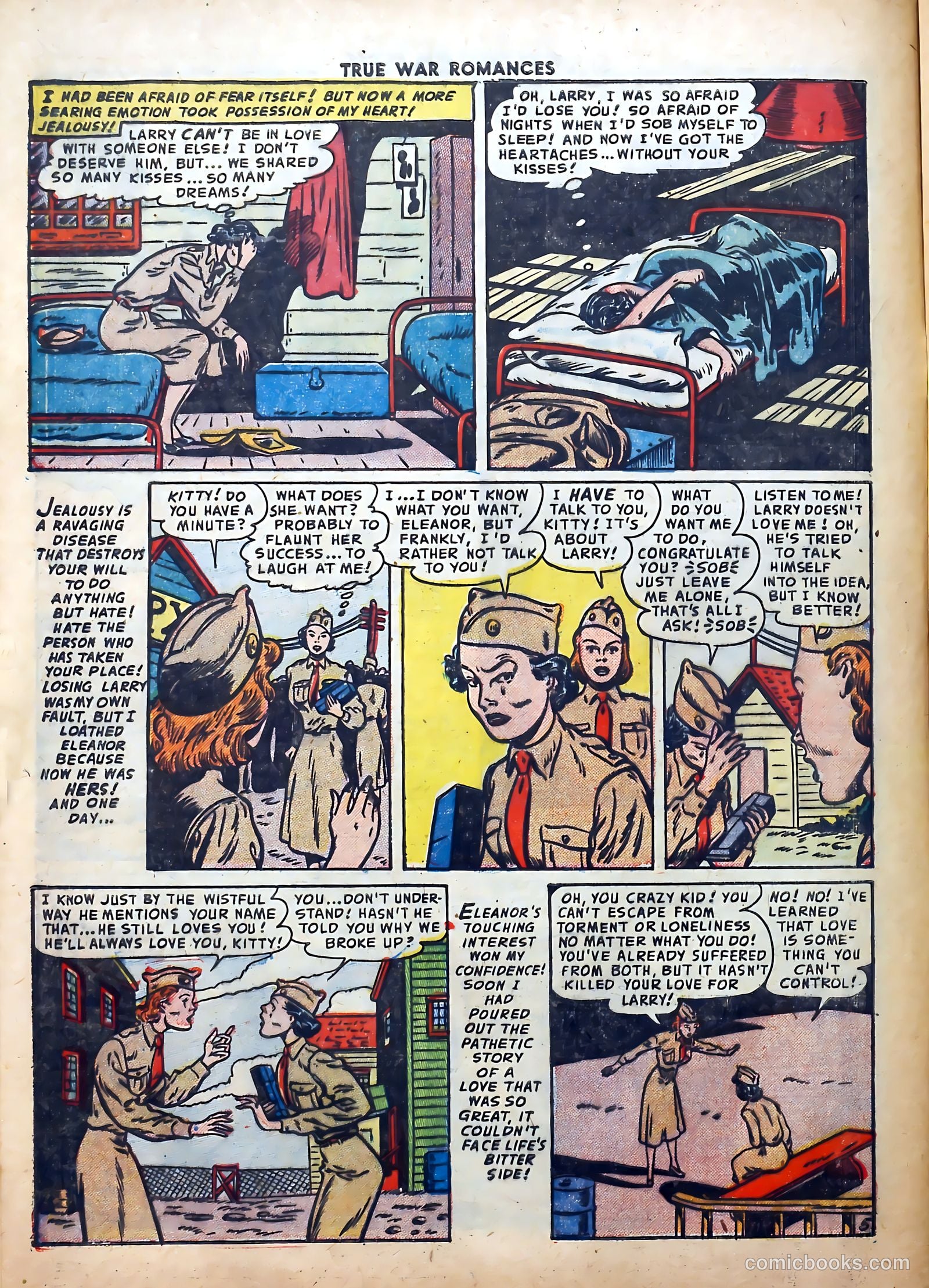 True War Romances #2 (1952) — page 16 of 36
