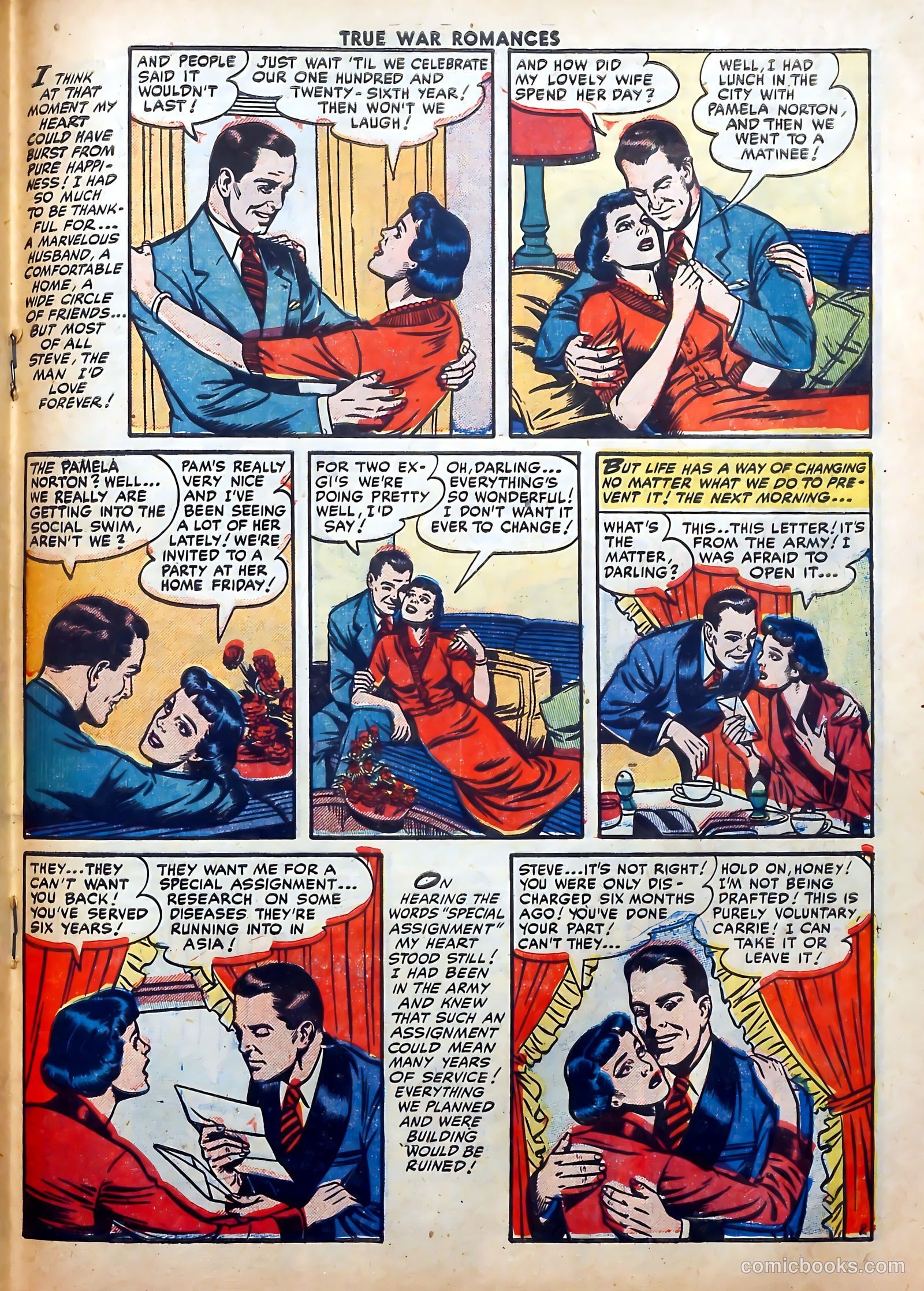 True War Romances #2 (1952) — page 19 of 36