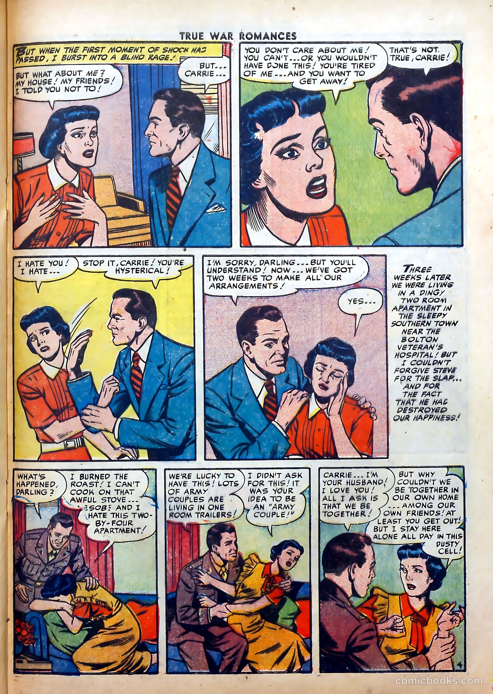 True War Romances #2 (1952) — page 21 of 36