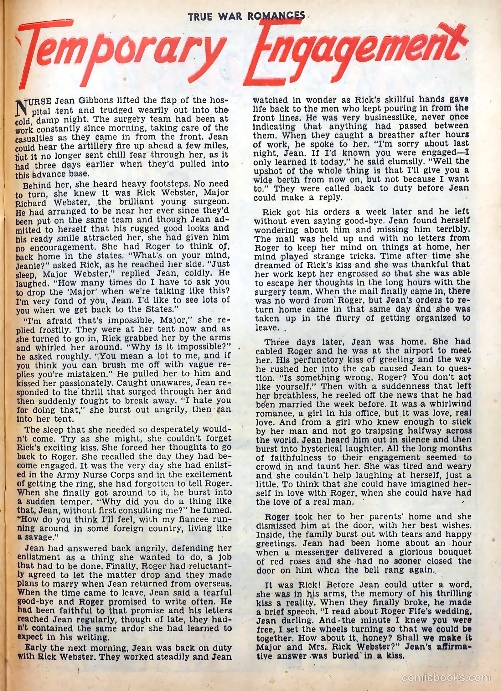 True War Romances #2 (1952) — page 25 of 36