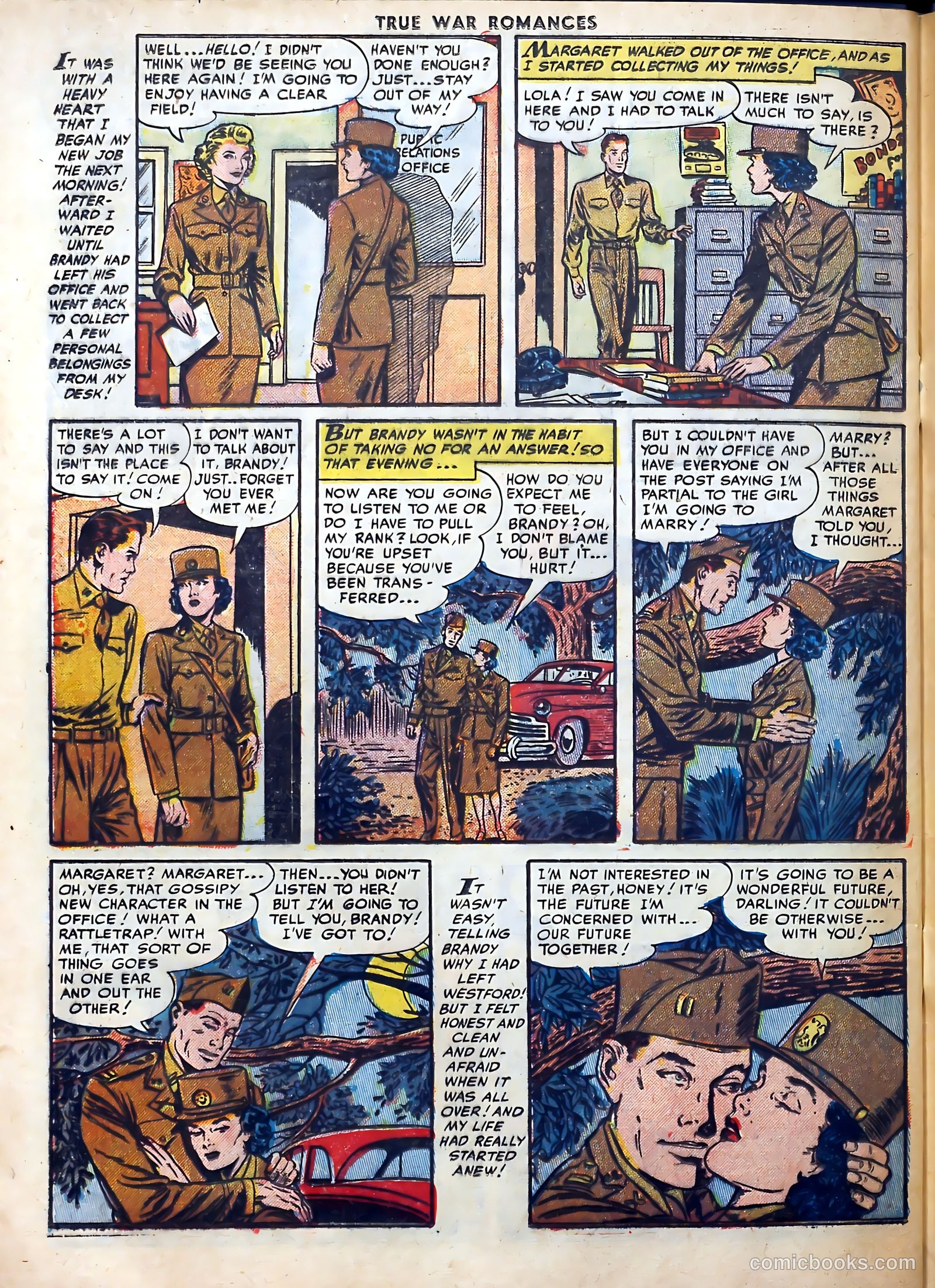 True War Romances #2 (1952) — page 32 of 36