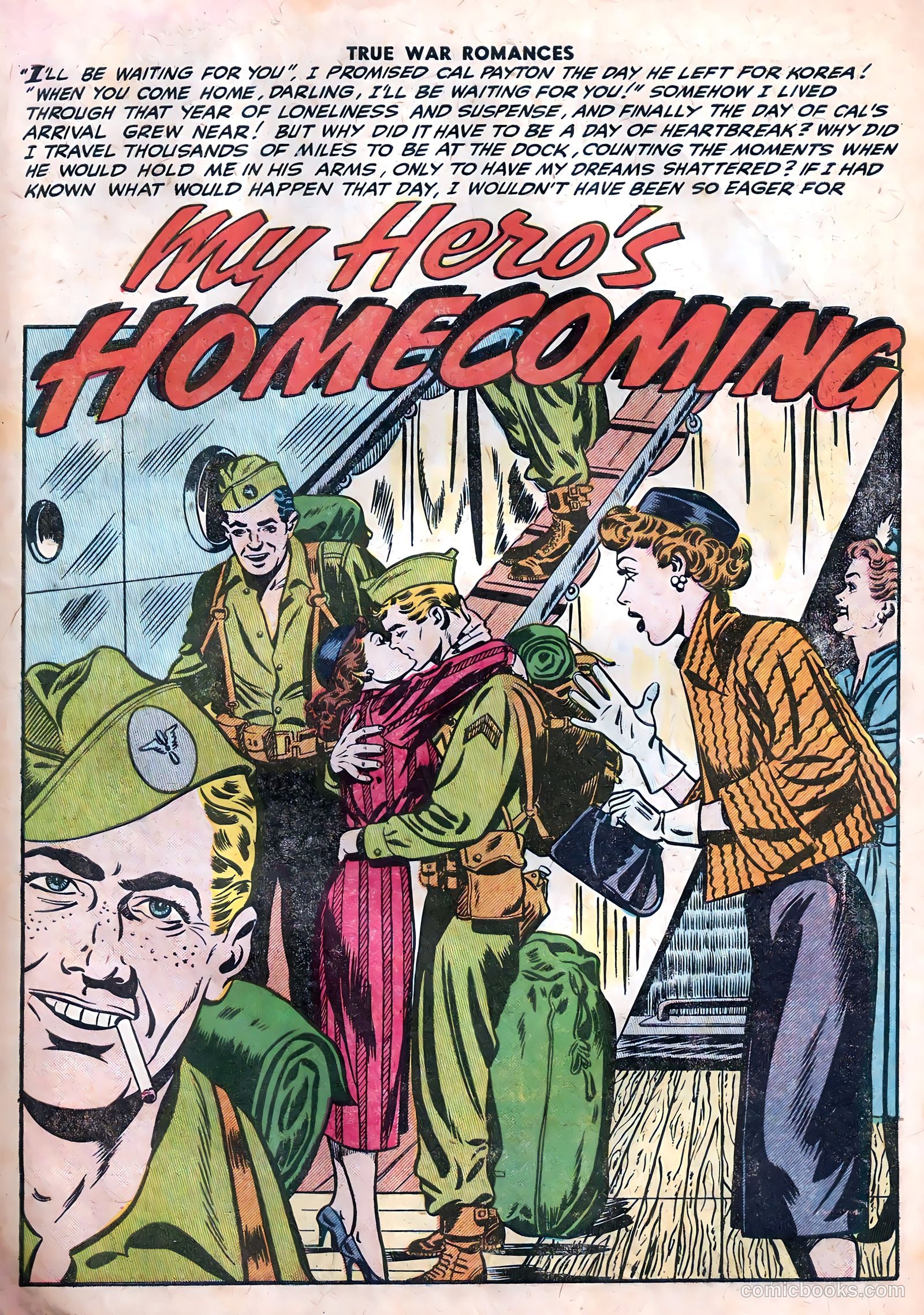 True War Romances #20 (1955) — page 3 of 37