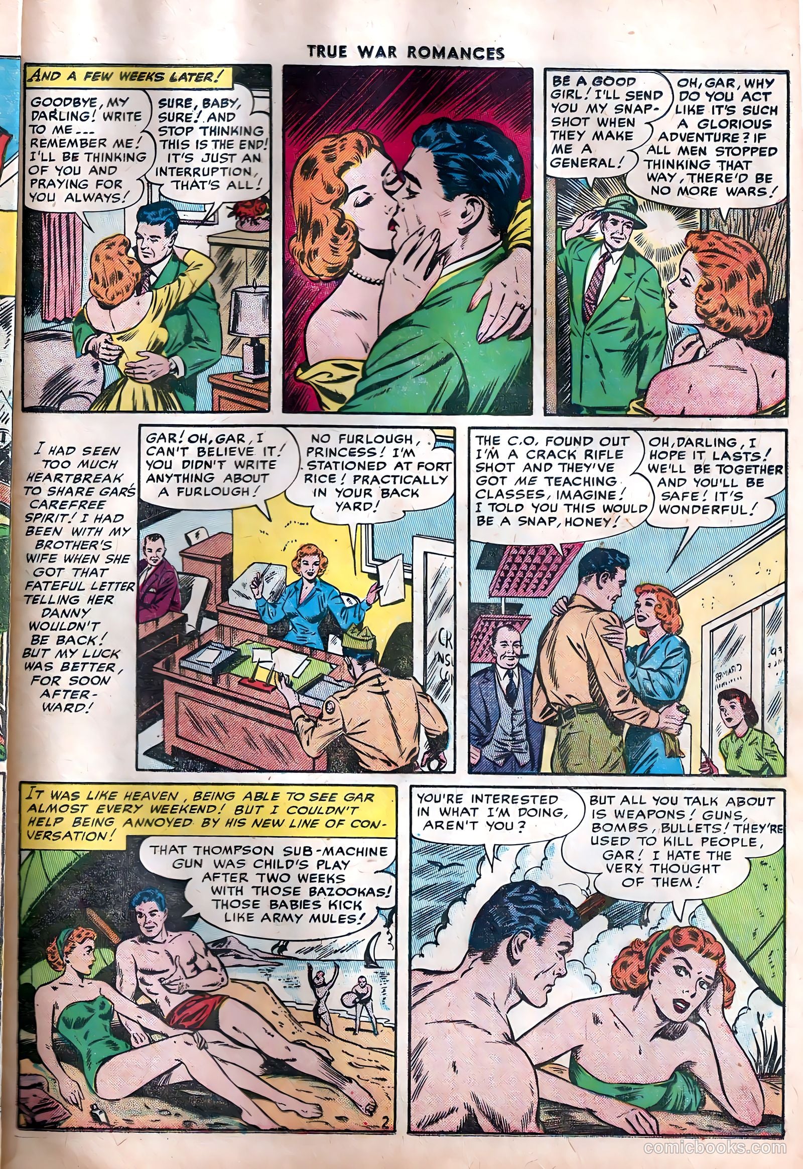True War Romances #20 (1955) — page 13 of 37