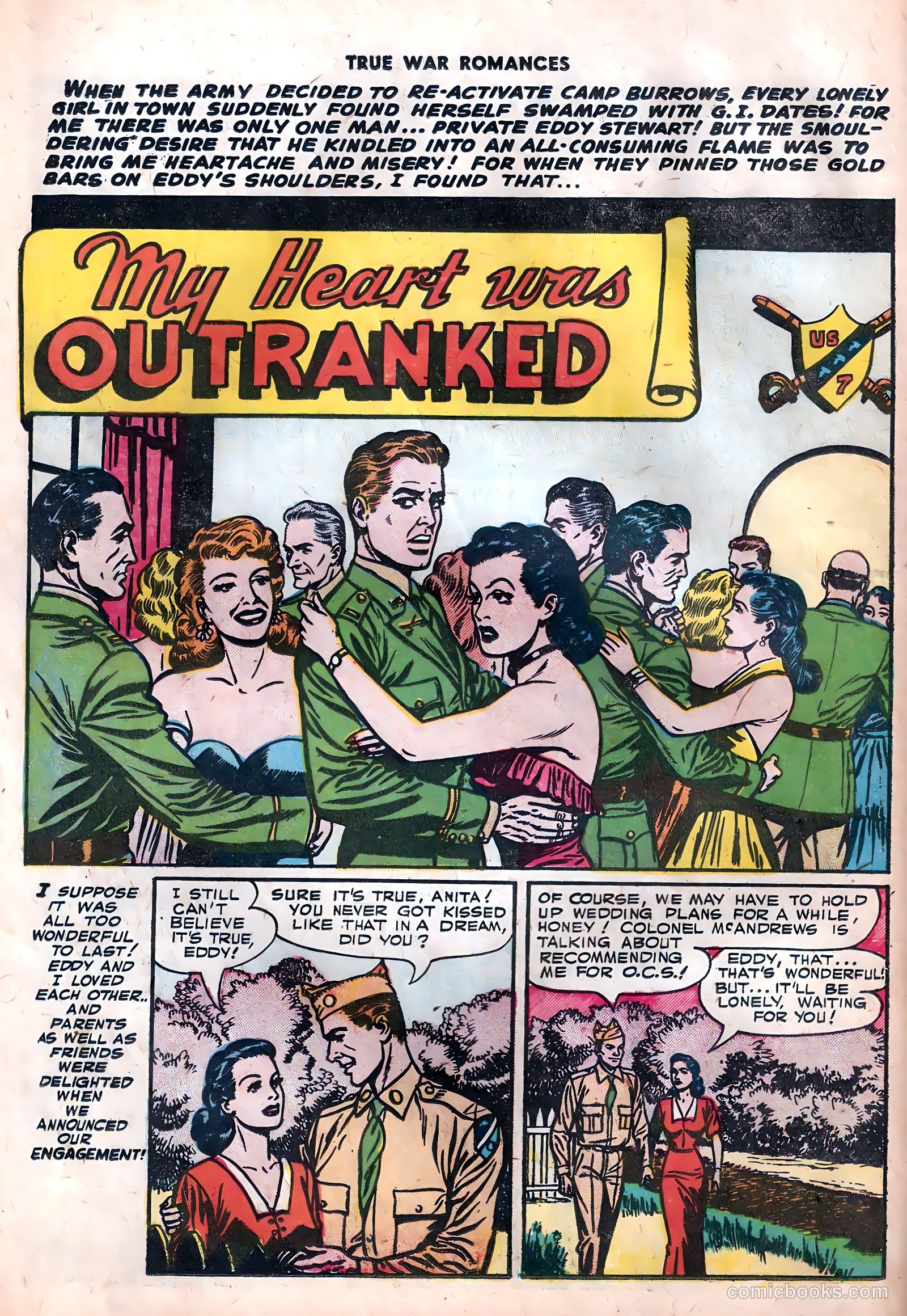 True War Romances #20 (1955) — page 18 of 37