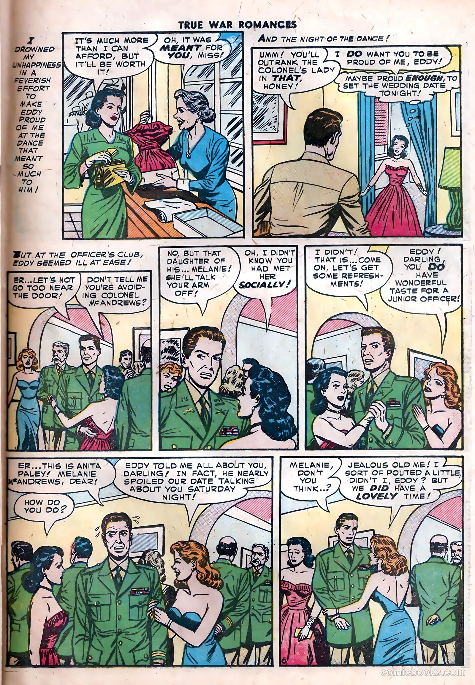 True War Romances #20 (1955) — page 23 of 37