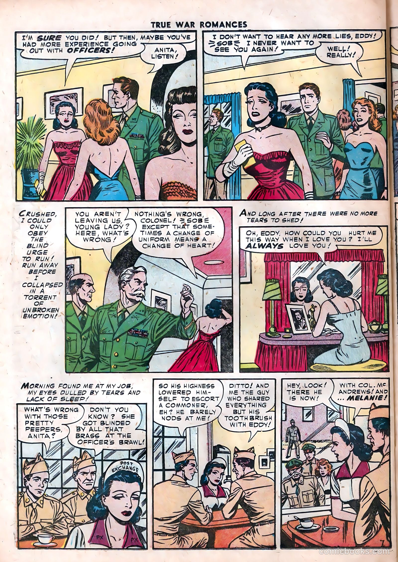 True War Romances #20 (1955) — page 24 of 37