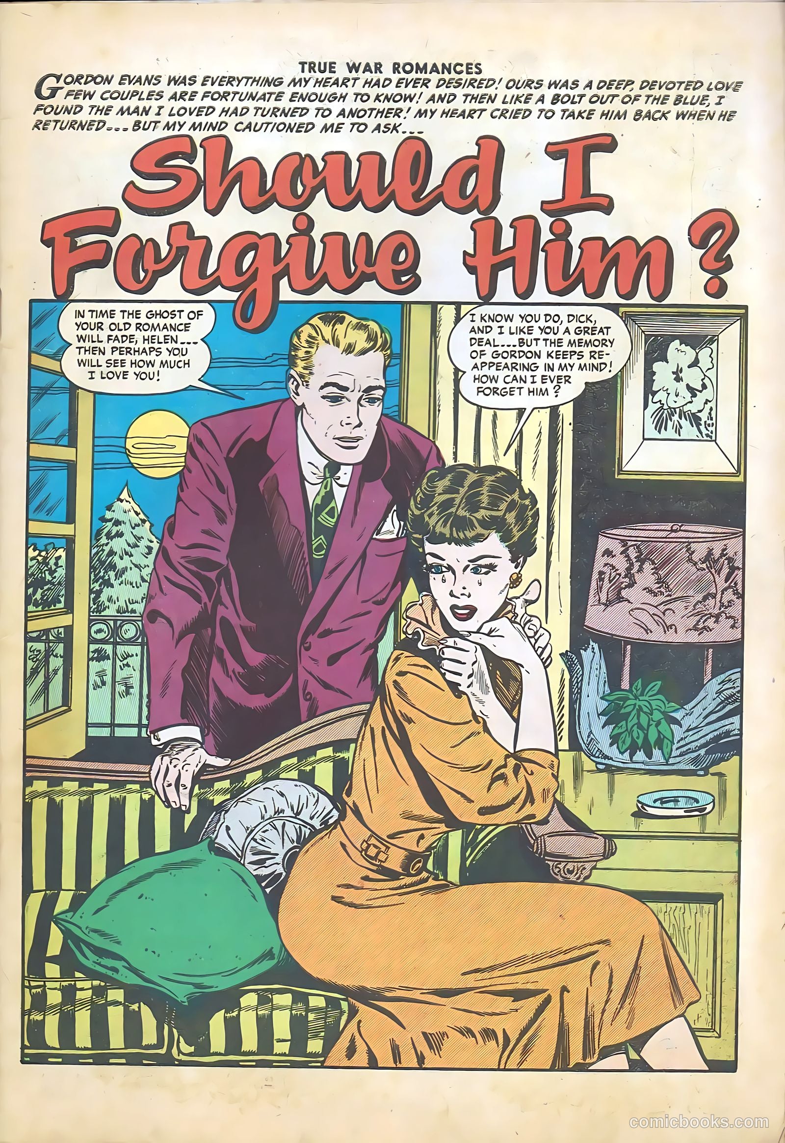 True War Romances #21 (1955) — page 3 of 36