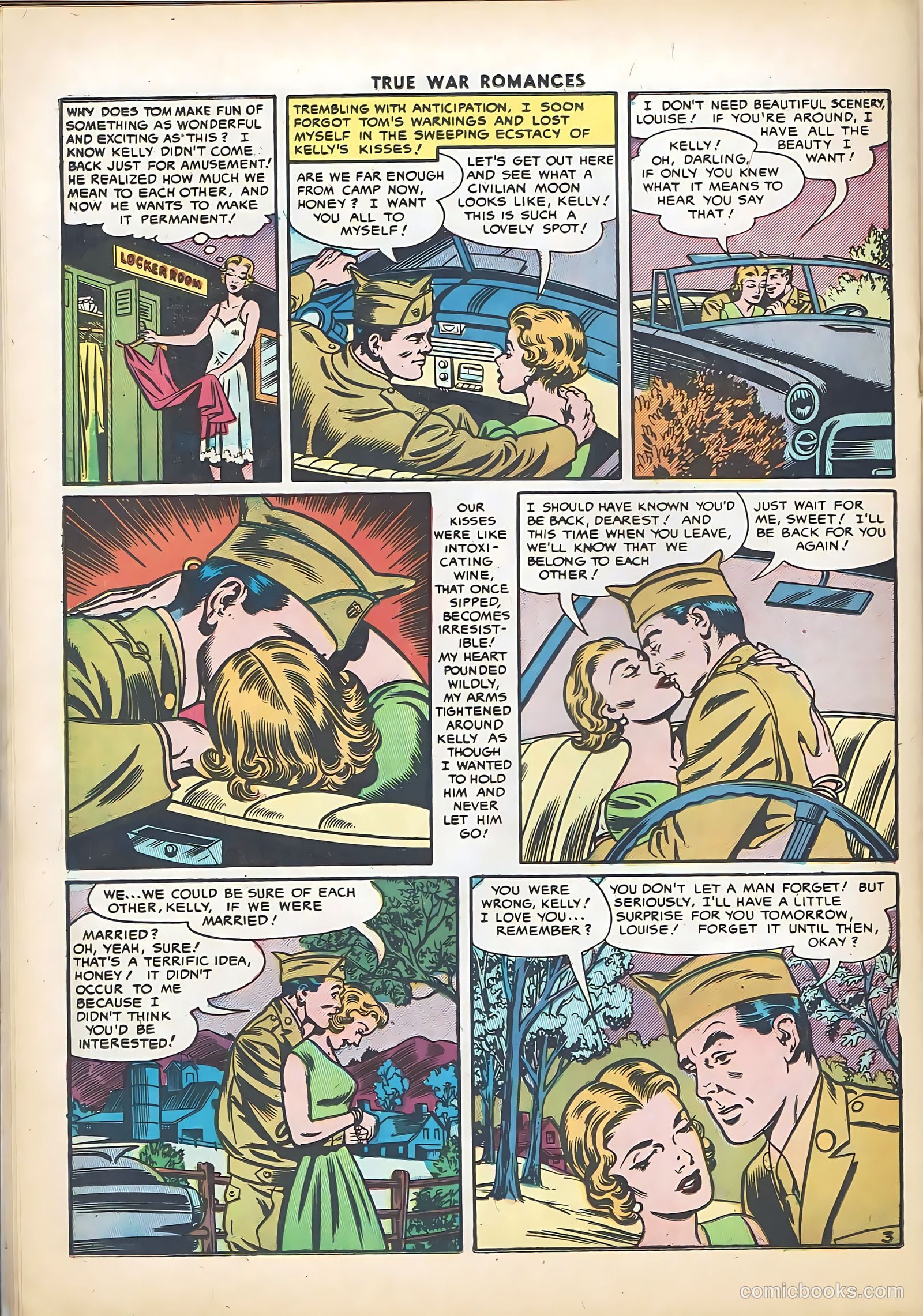 True War Romances #21 (1955) — page 20 of 36