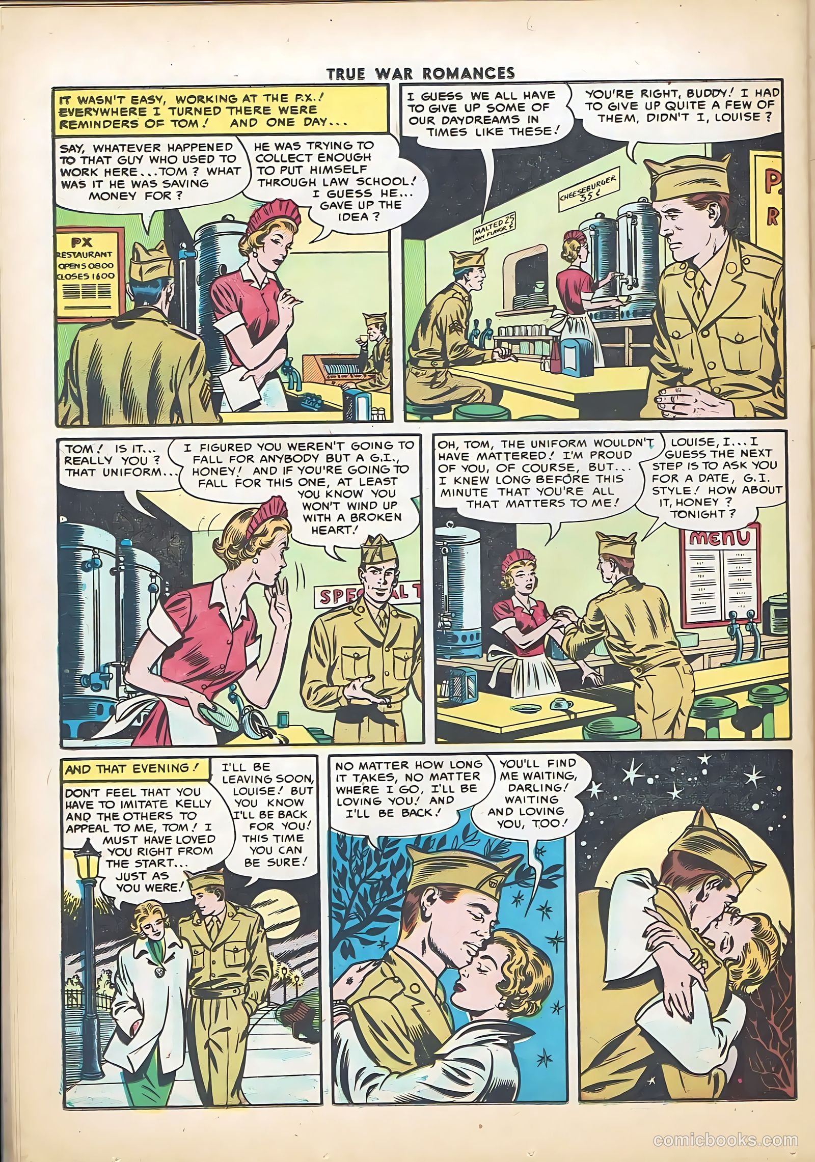 True War Romances #21 (1955) — page 24 of 36
