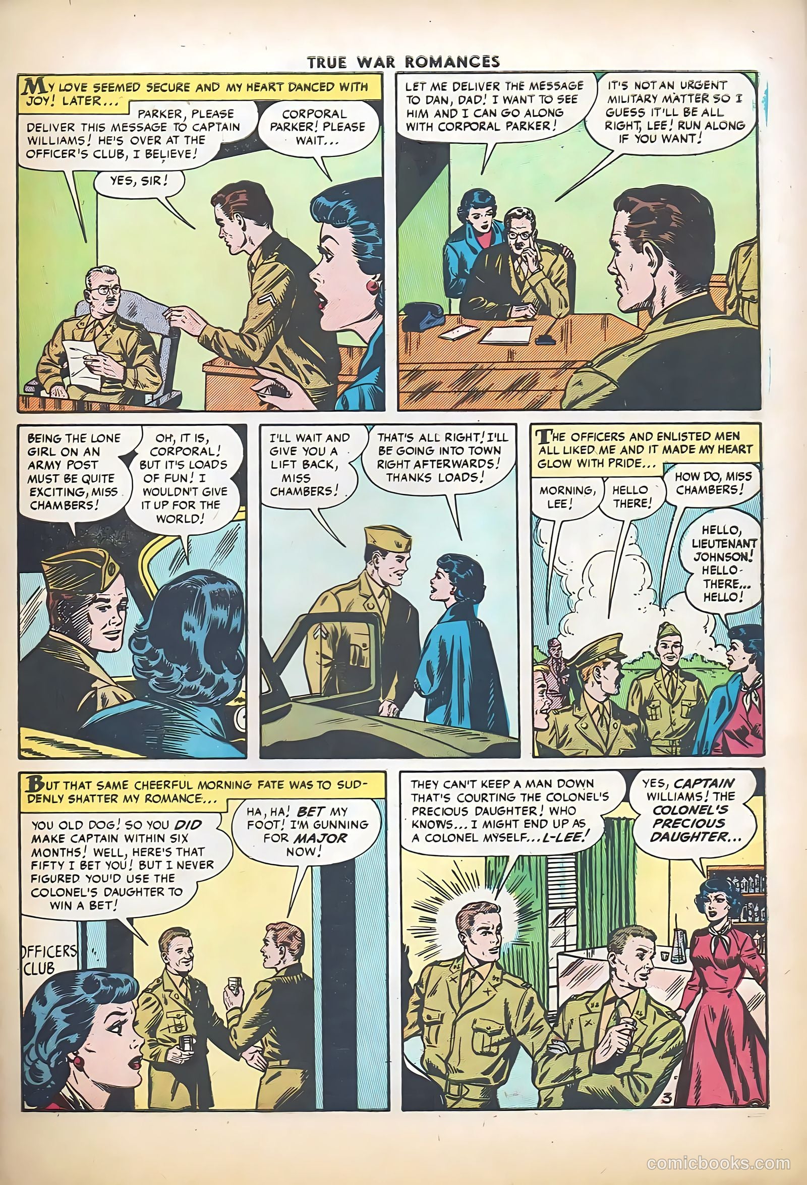 True War Romances #21 (1955) — page 29 of 36