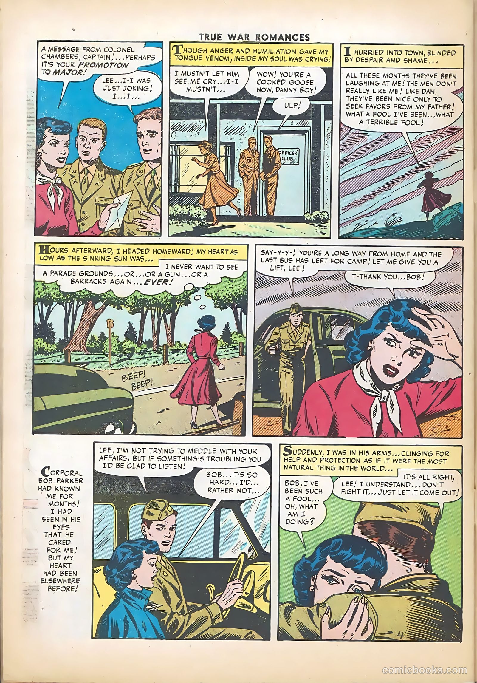 True War Romances #21 (1955) — page 30 of 36