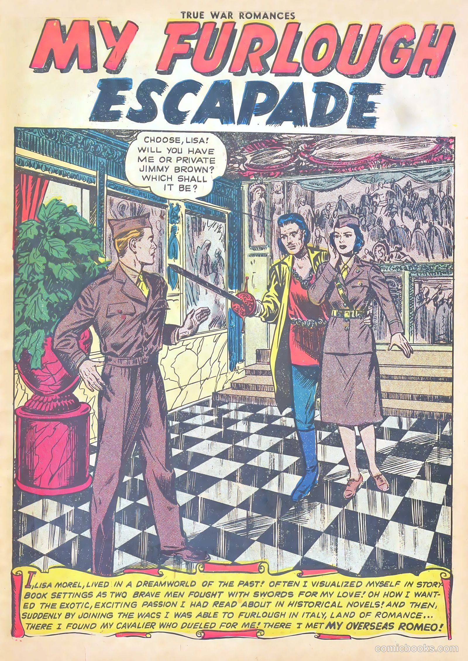 True War Romances #3 (1952) — page 3 of 37