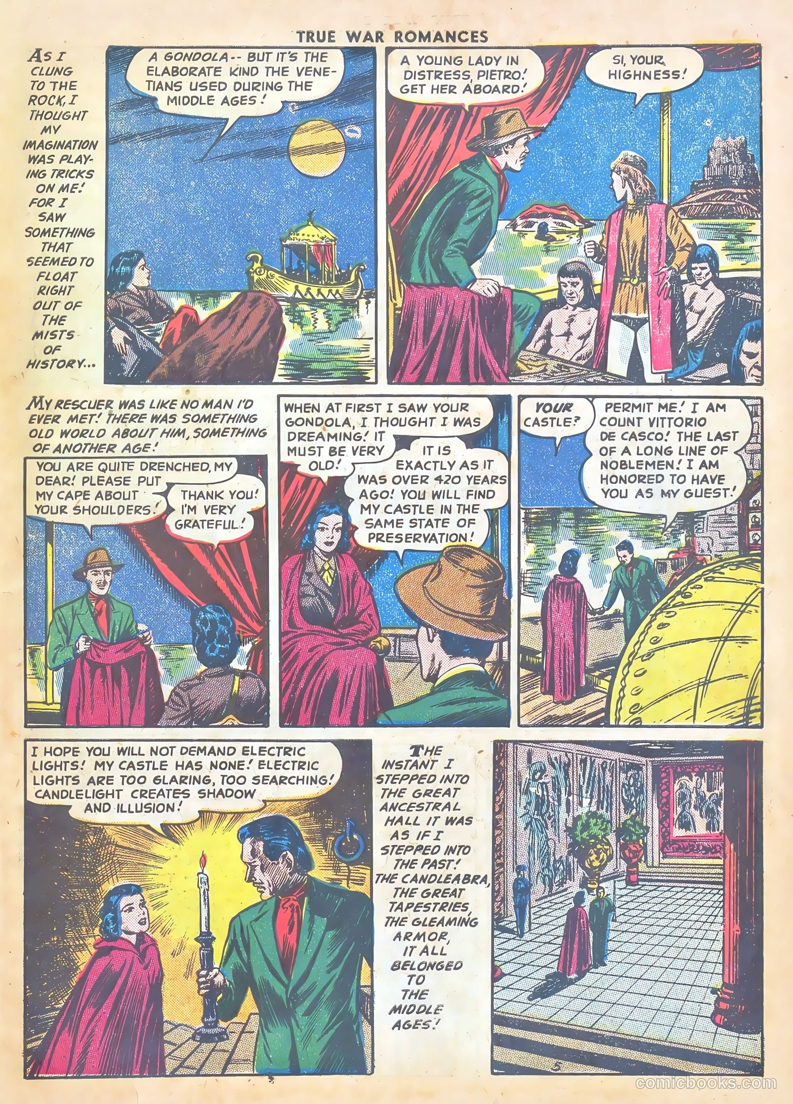 True War Romances #3 (1952) — page 7 of 37