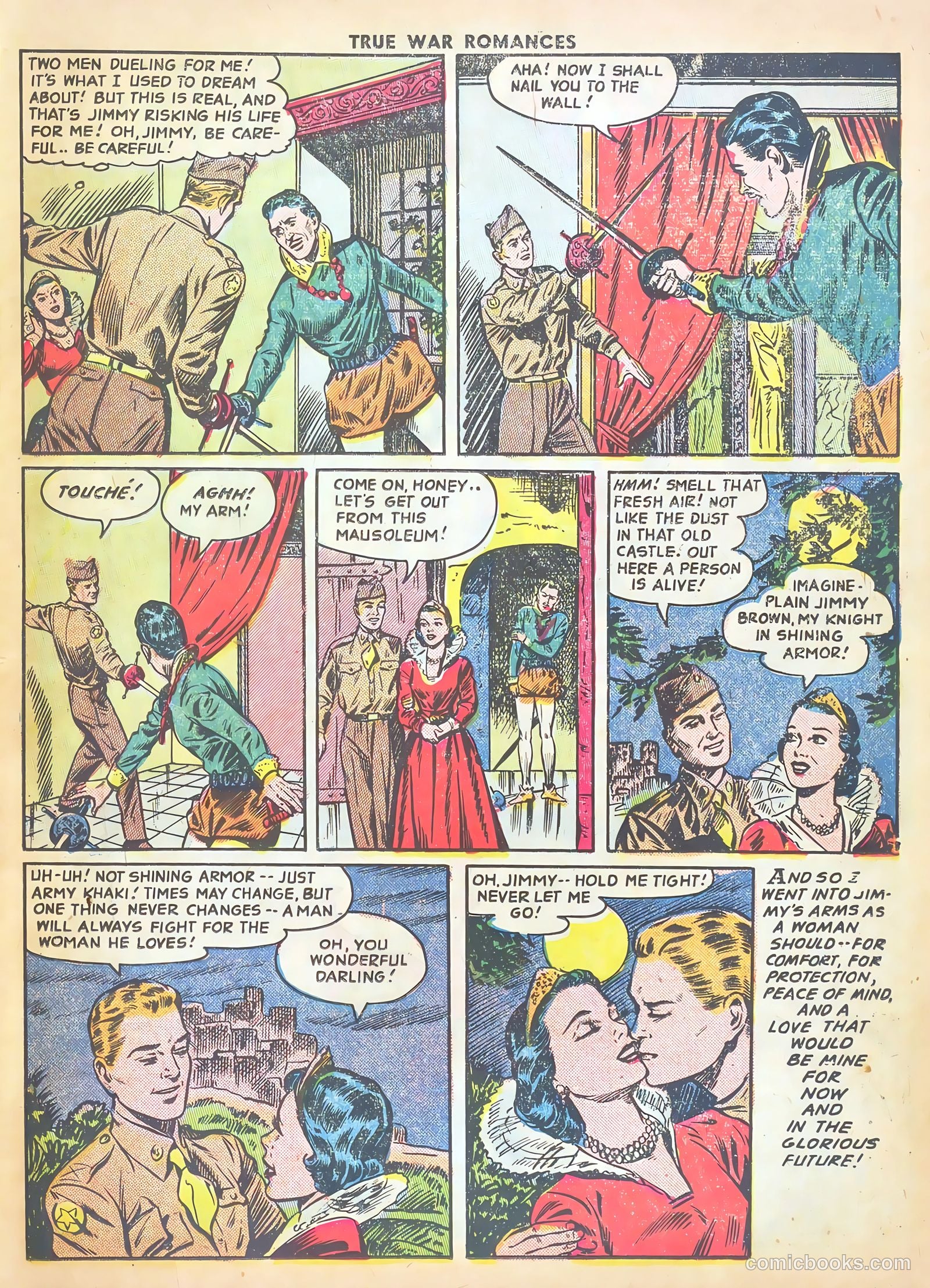 True War Romances #3 (1952) — page 11 of 37