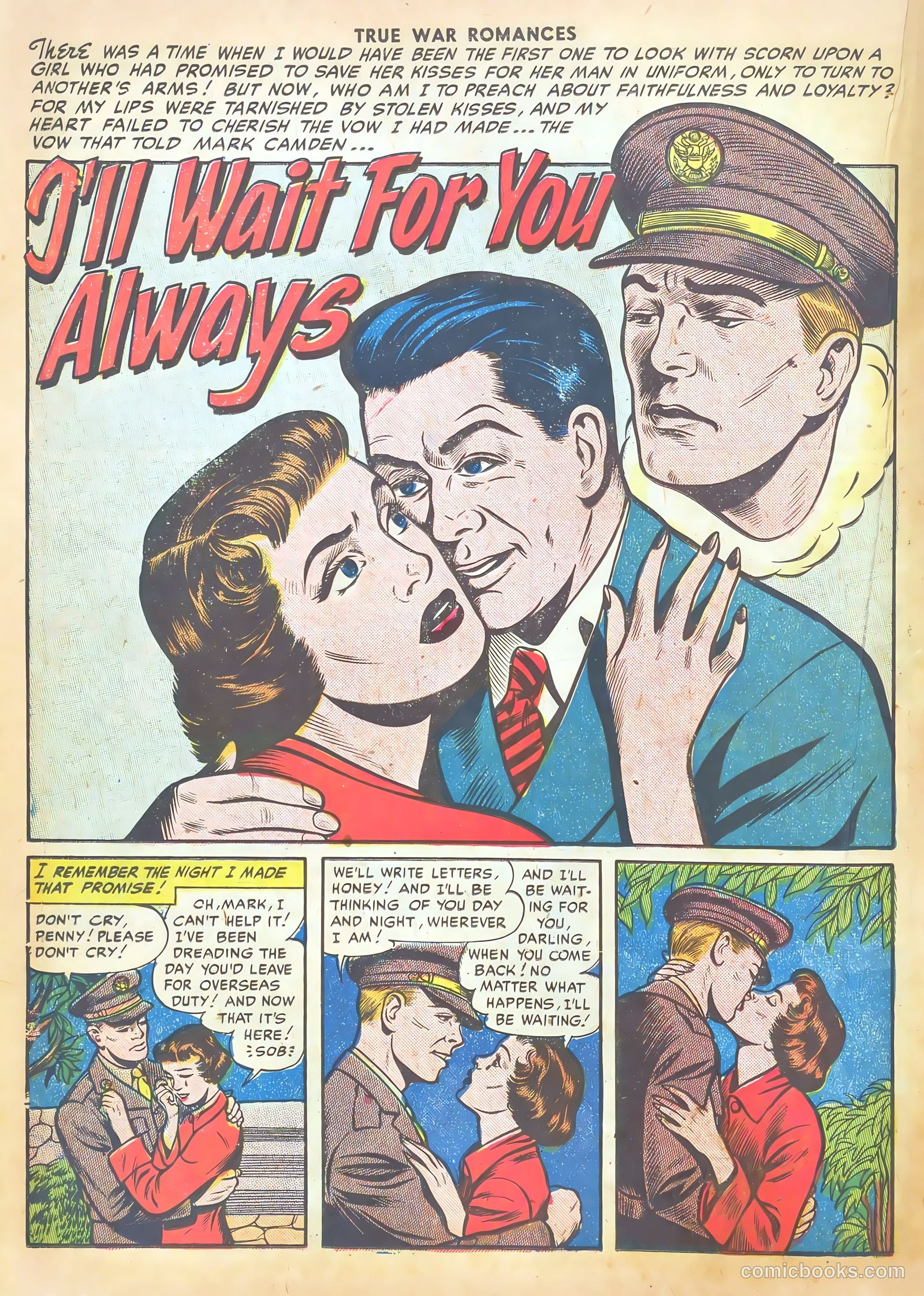 True War Romances #3 (1952) — page 18 of 37