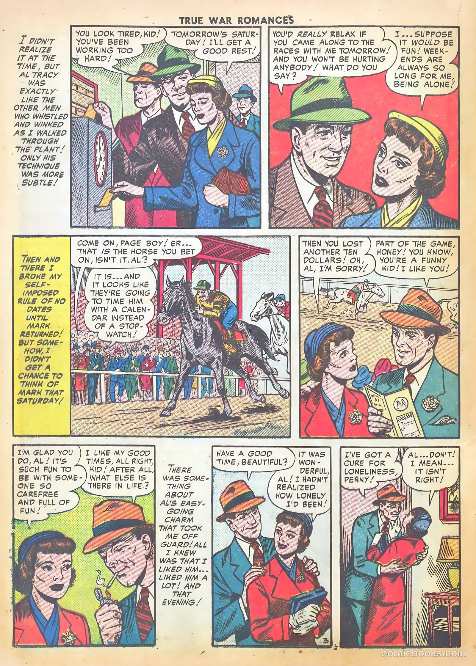 True War Romances #3 (1952) — page 20 of 37