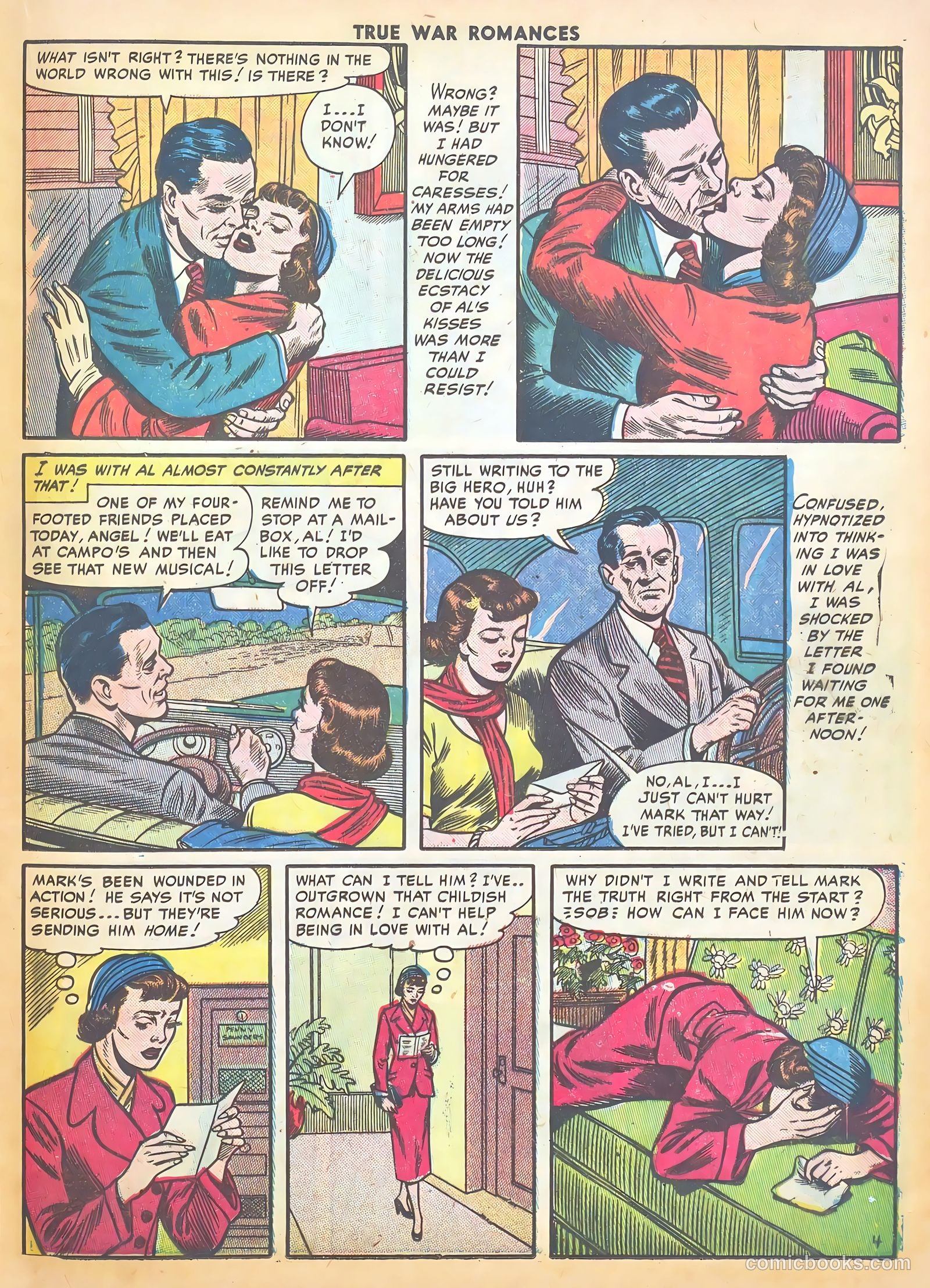 True War Romances #3 (1952) — page 21 of 37