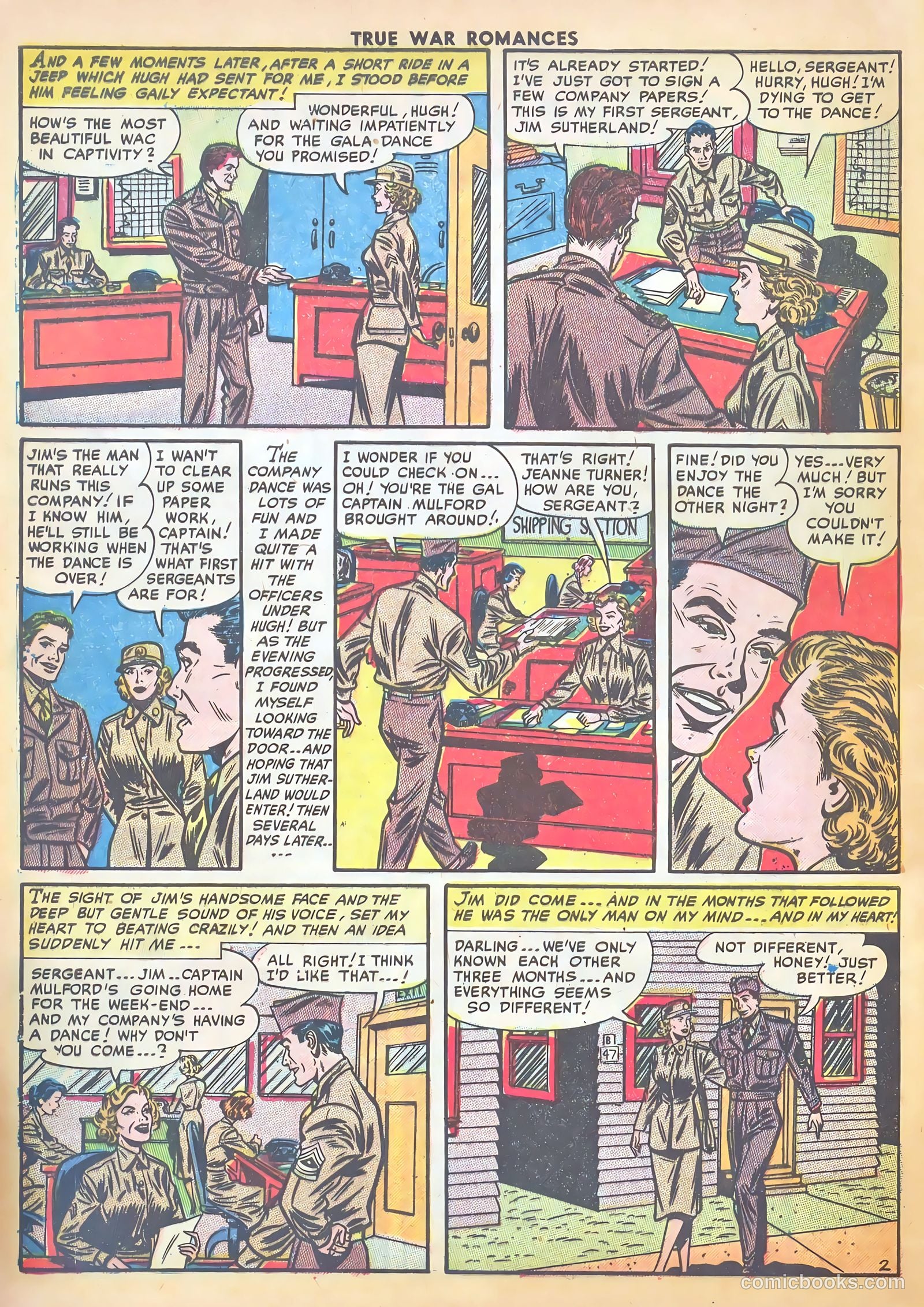 True War Romances #3 (1952) — page 28 of 37