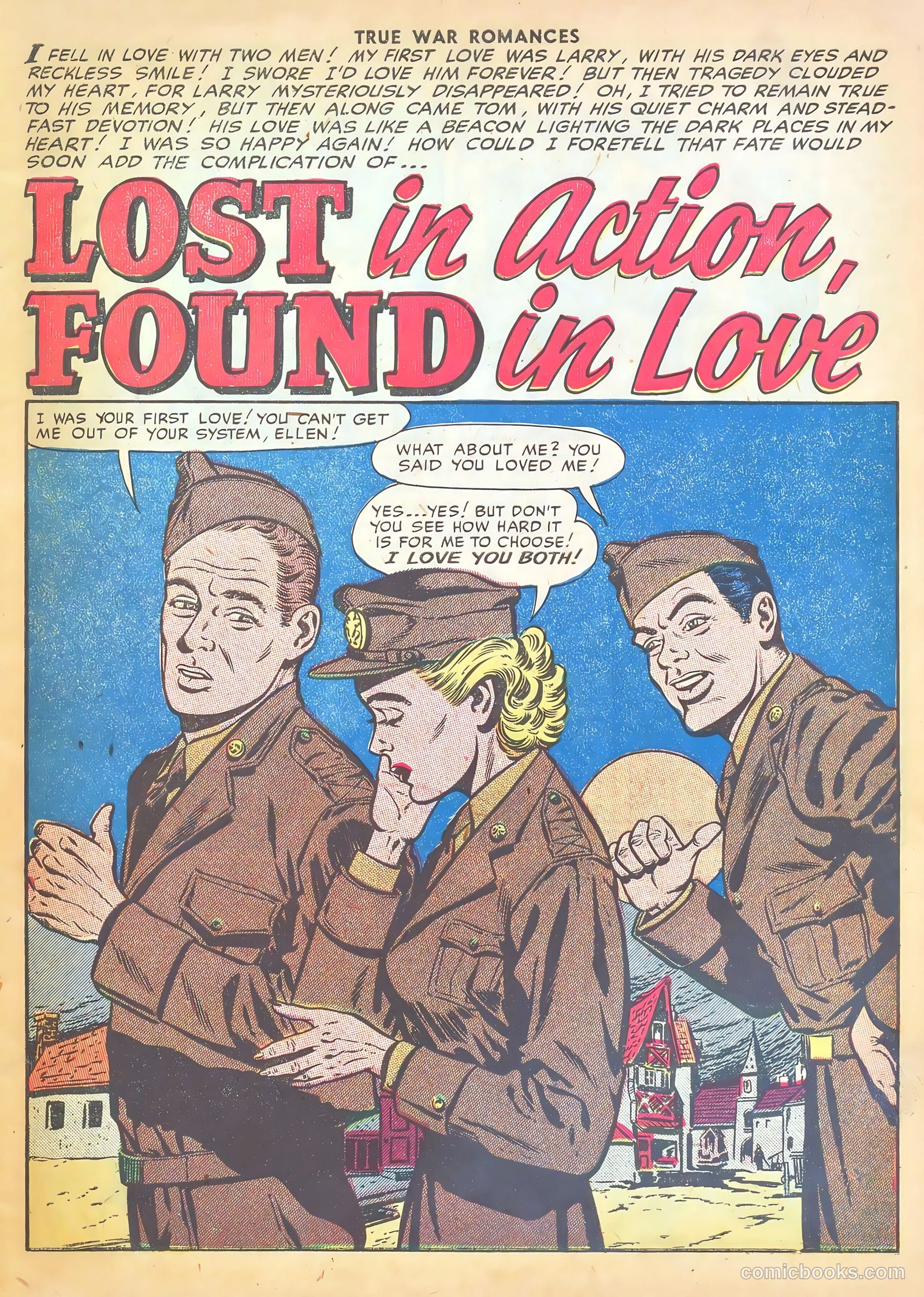 True War Romances #4 (1953) — page 3 of 37