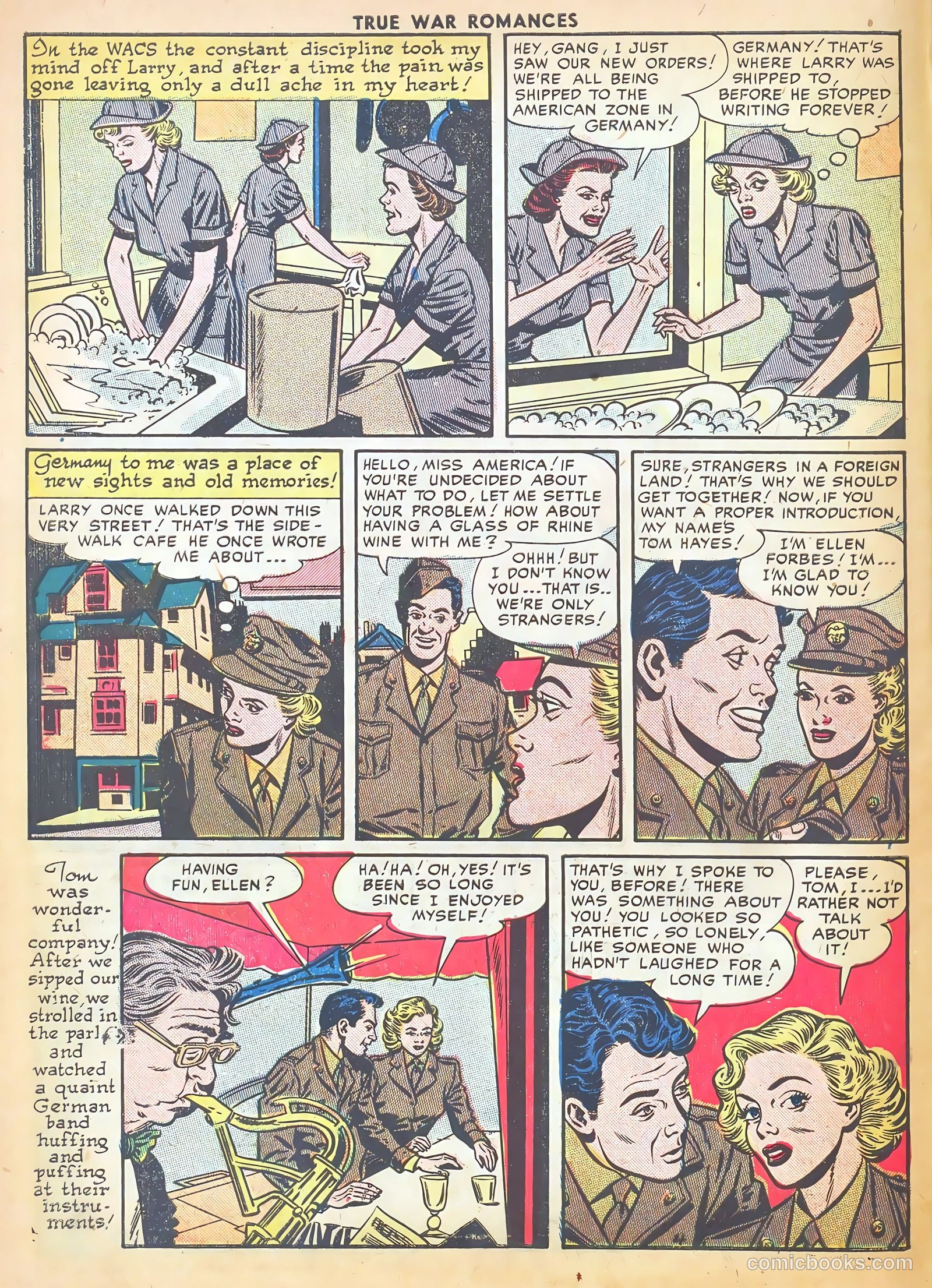 True War Romances #4 (1953) — page 6 of 37