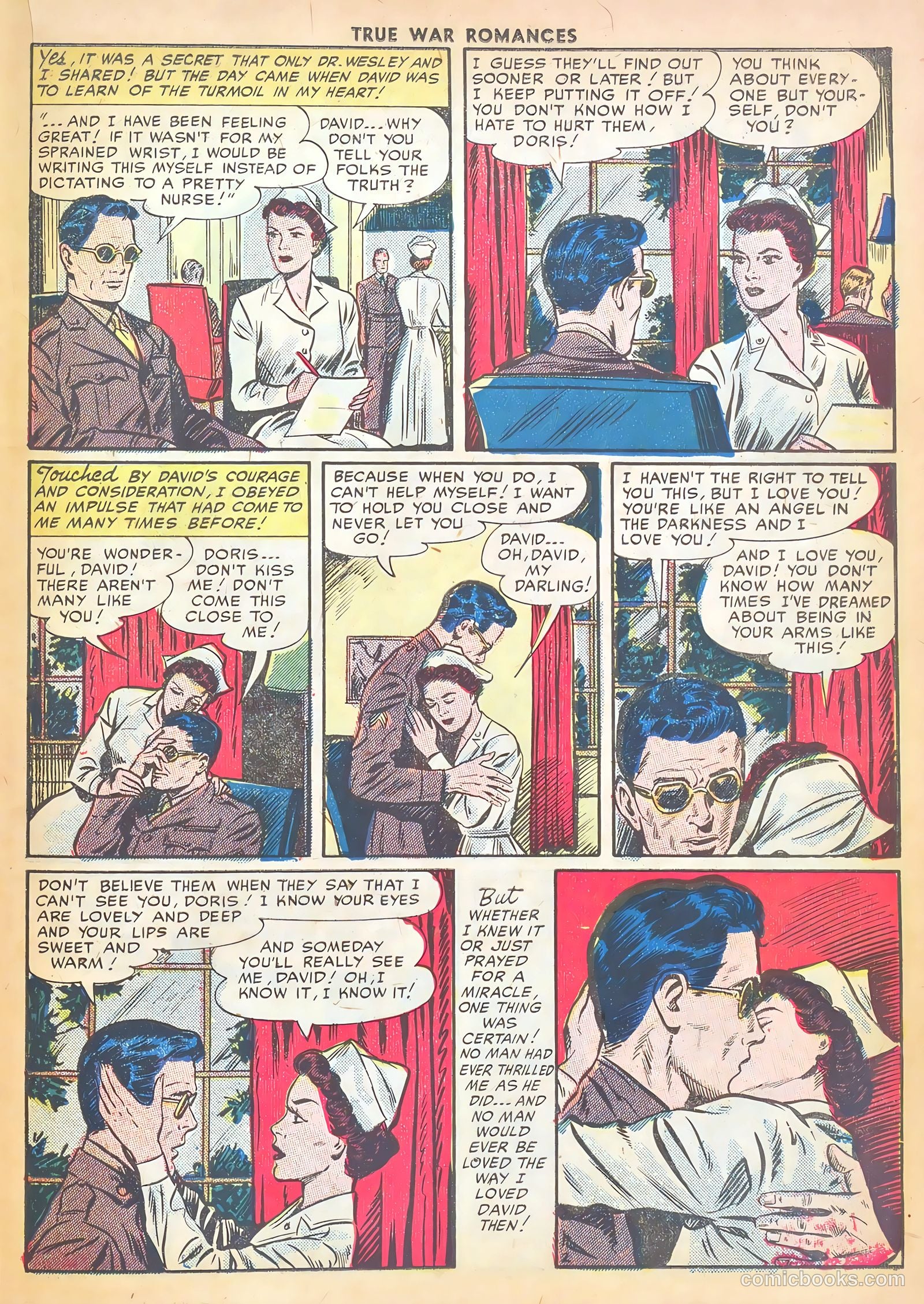 True War Romances #4 (1953) — page 19 of 37
