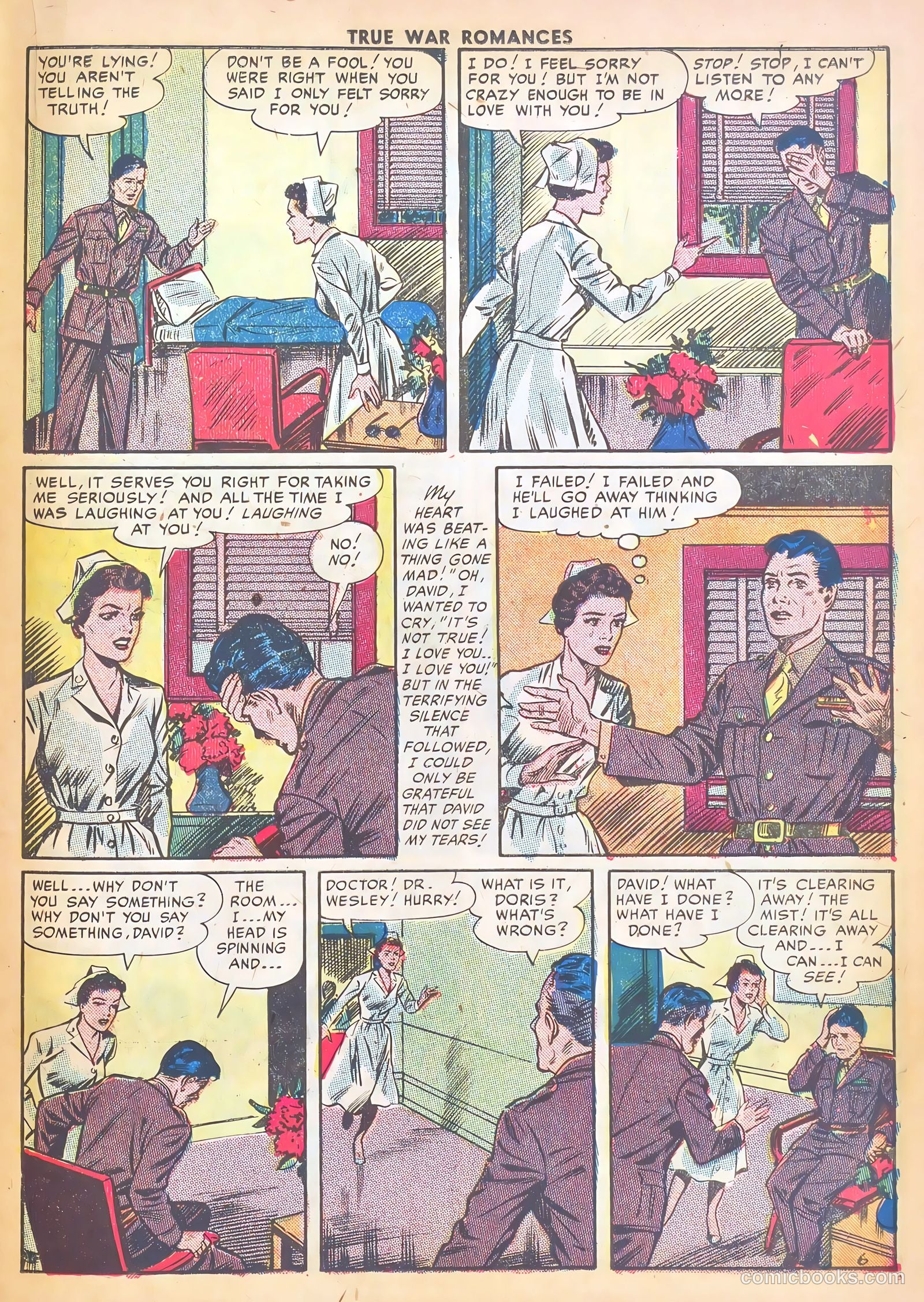 True War Romances #4 (1953) — page 23 of 37