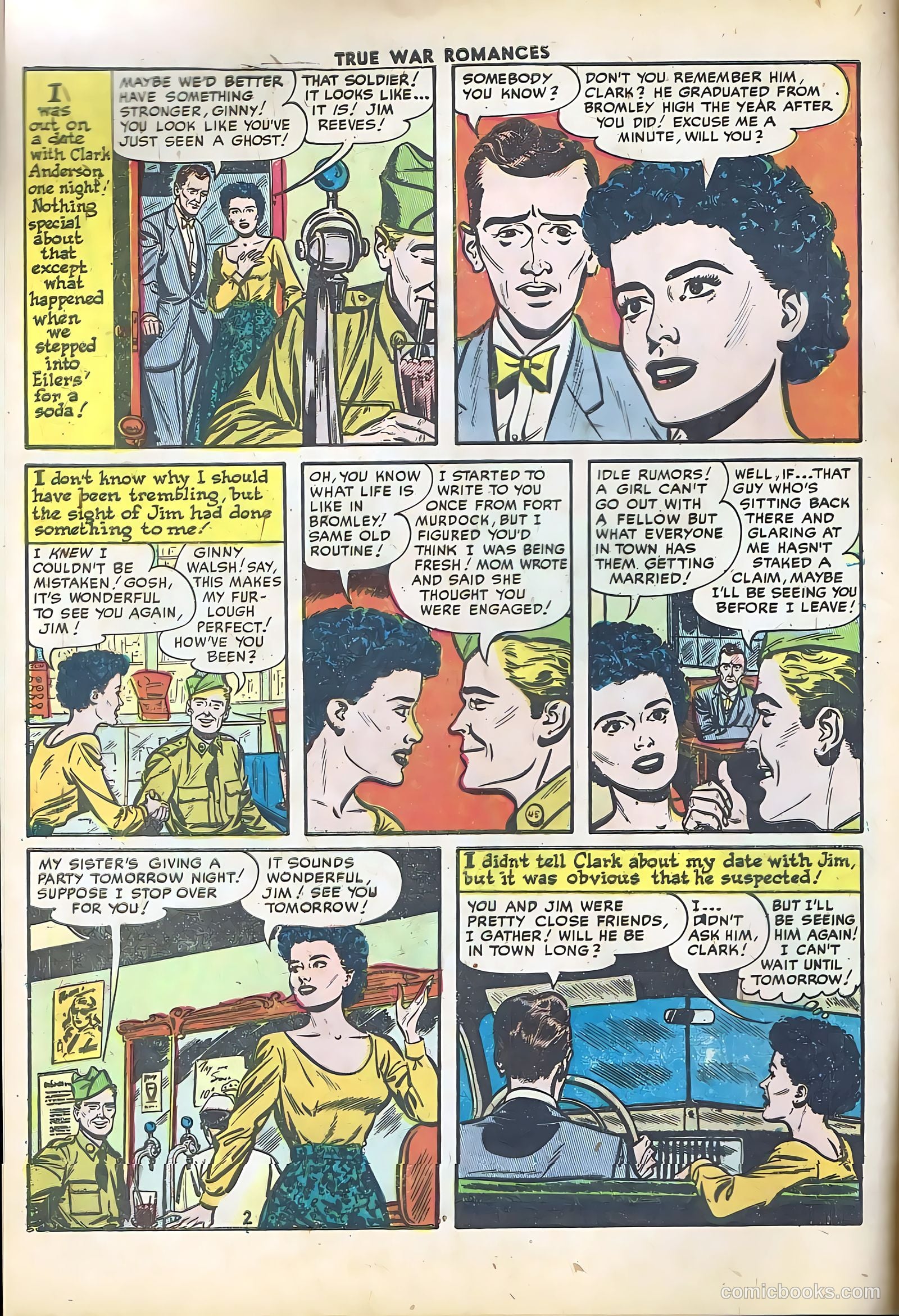 True War Romances #5 (1953) — page 4 of 36