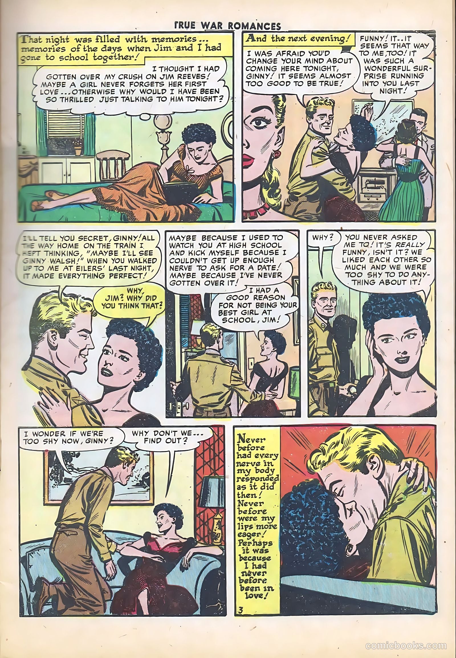 True War Romances #5 (1953) — page 5 of 36