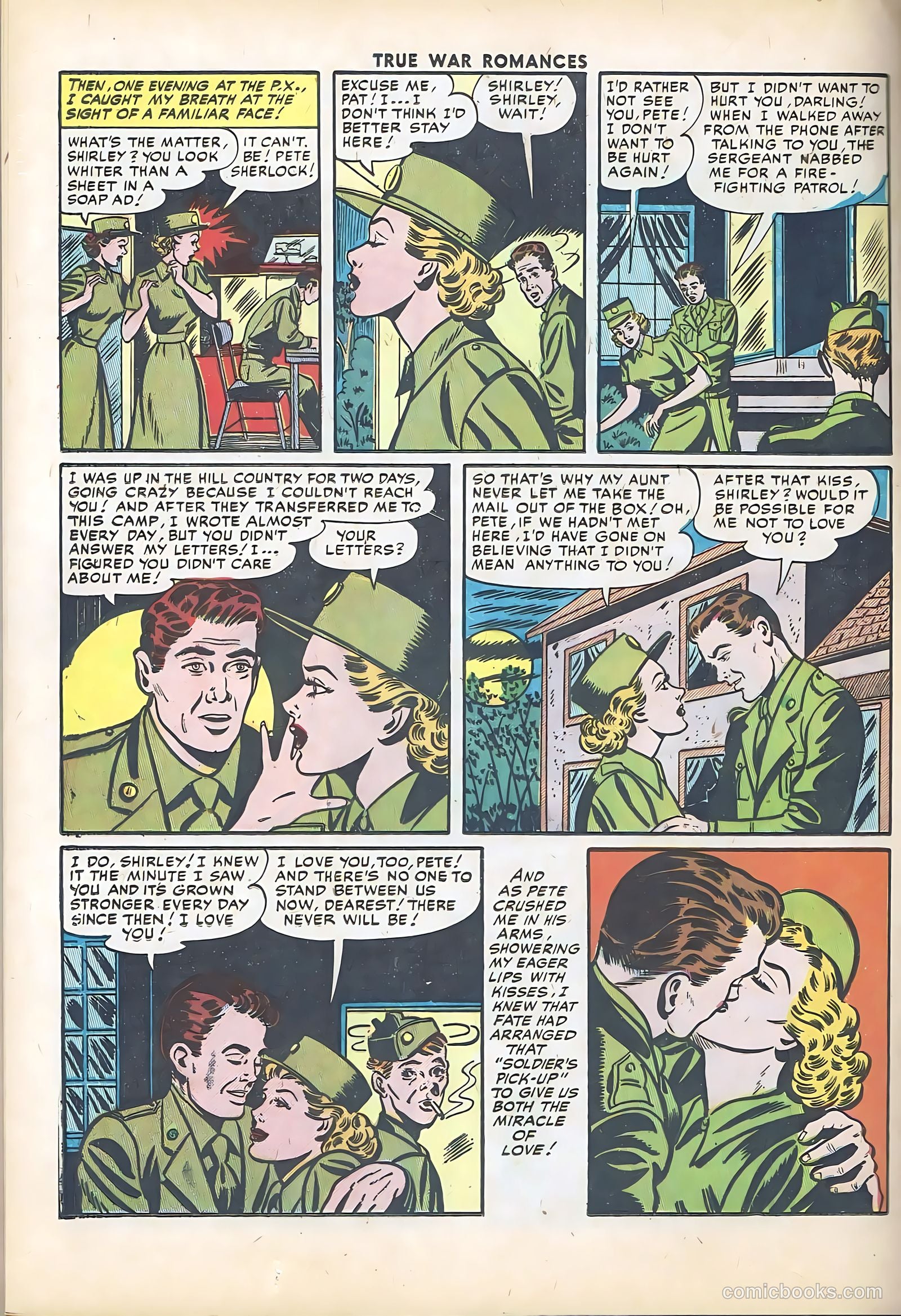 True War Romances #5 (1953) — page 24 of 36