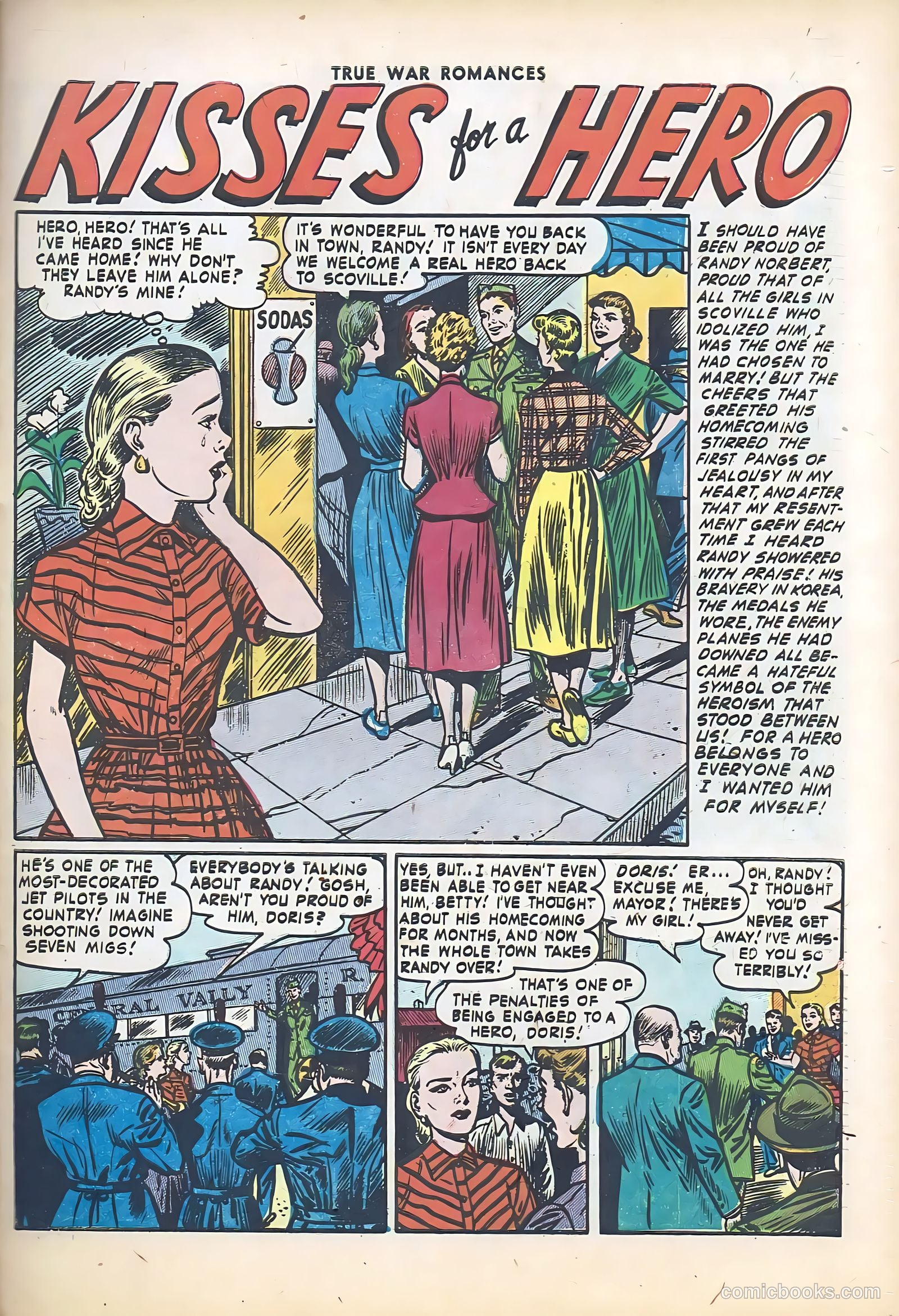 True War Romances #5 (1953) — page 27 of 36