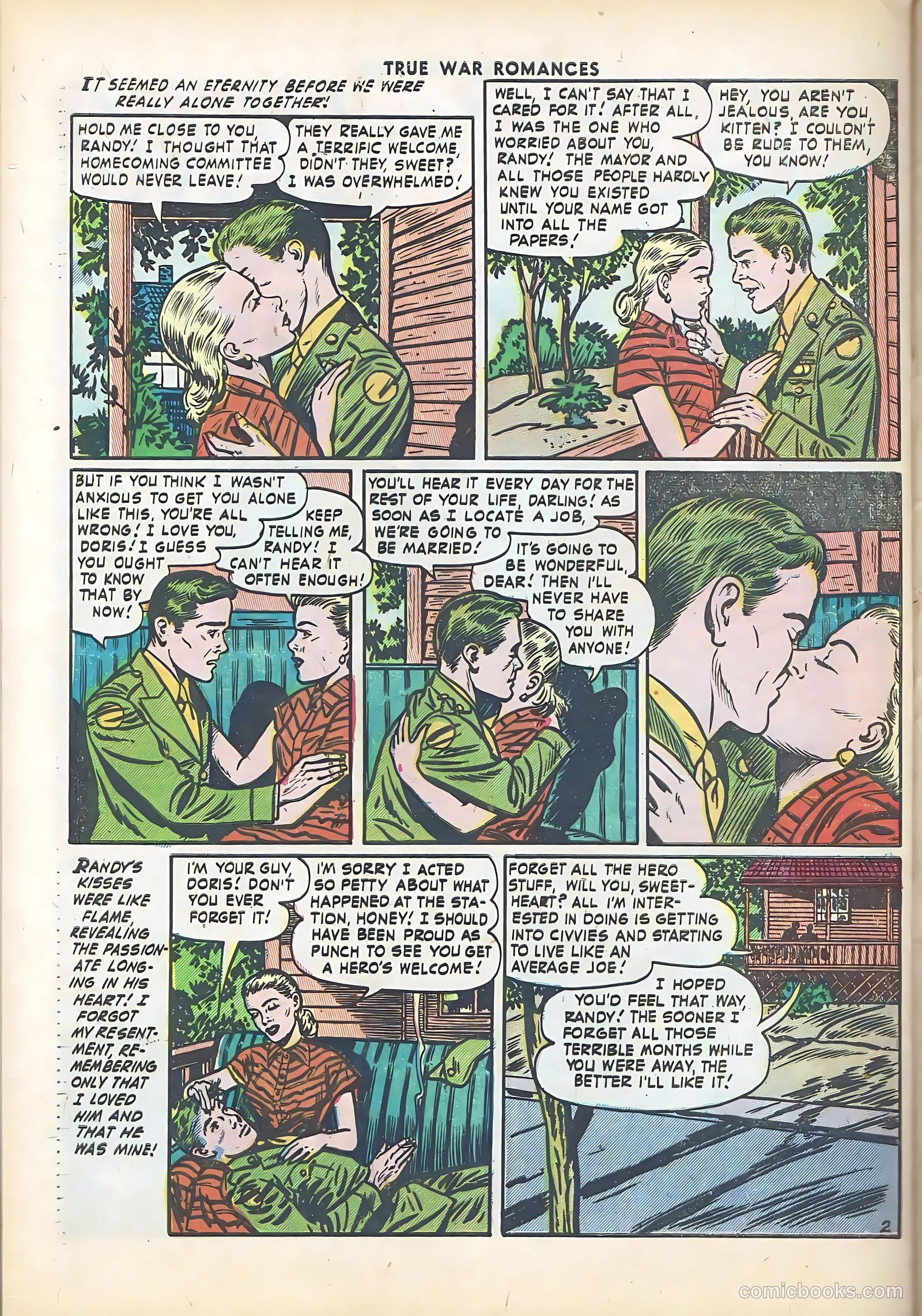 True War Romances #5 (1953) — page 28 of 36