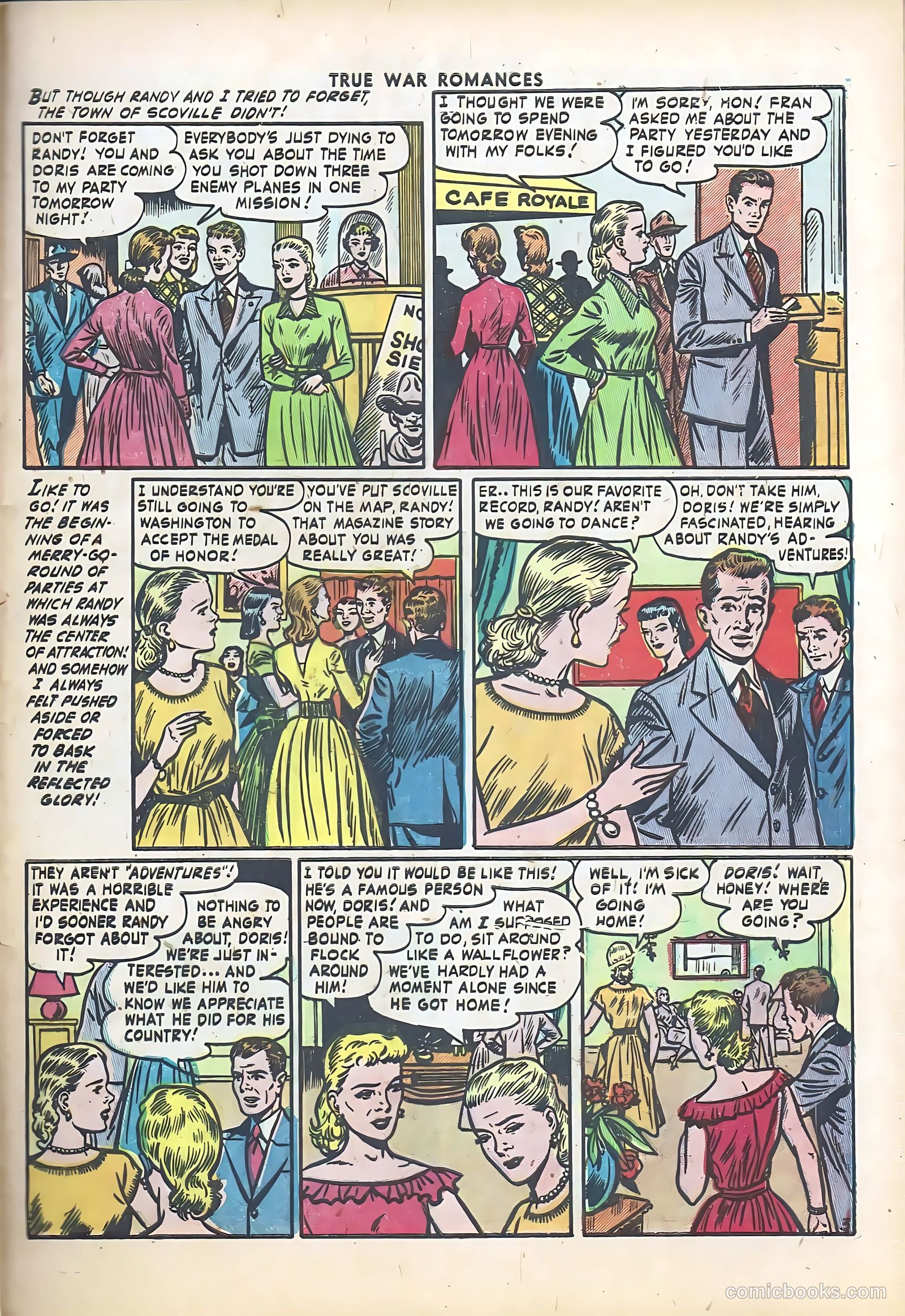 True War Romances #5 (1953) — page 29 of 36
