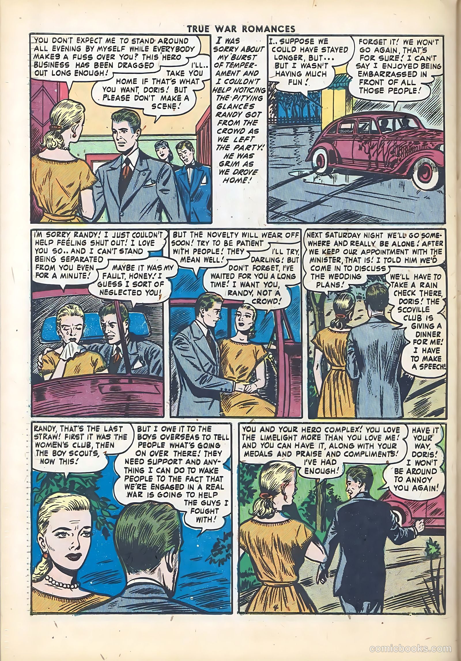 True War Romances #5 (1953) — page 30 of 36